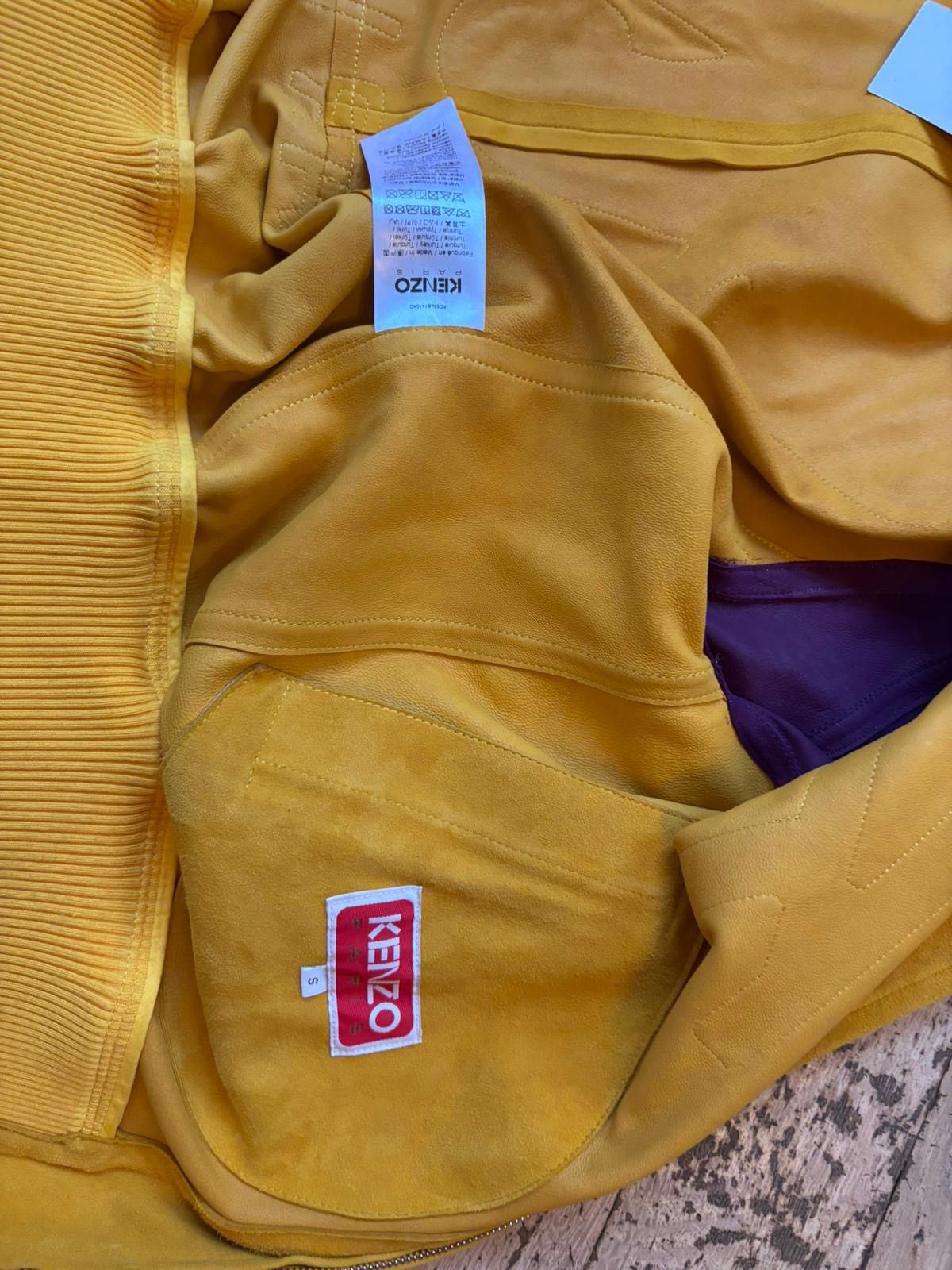 Kenzo Kenzo Éléphant suede Varsity Jacket Size US S / EU 44-46 / 1 - 4 Thumbnail
