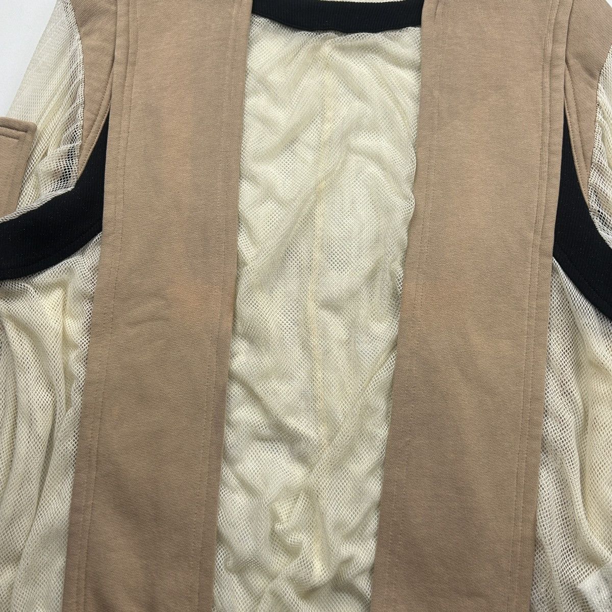 Givenchy Givenchy Panelled Mesh Sweater Size US S / EU 44-46 / 1 - 7 Thumbnail