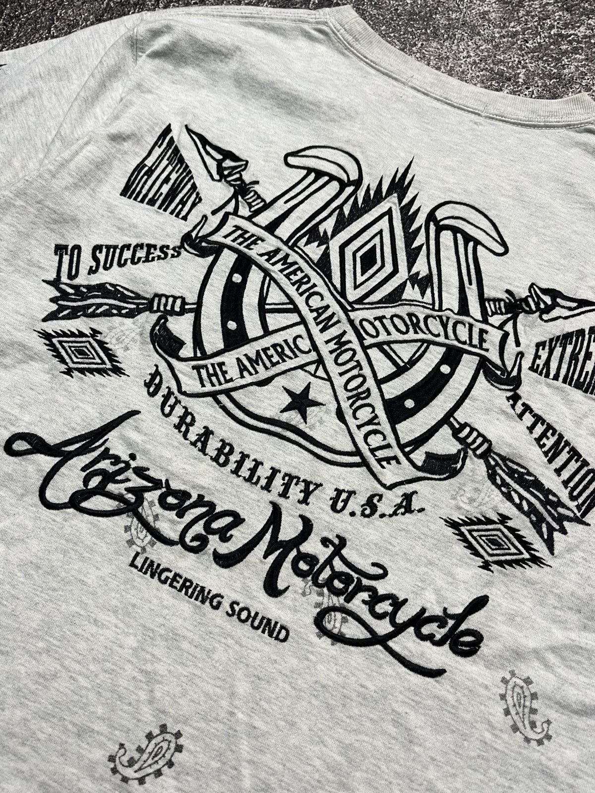 Japanese Brand Flagstaff Arizona Motorcycle Y2k T-Shirts Size US M / EU 48-50 / 2 - 3 Thumbnail