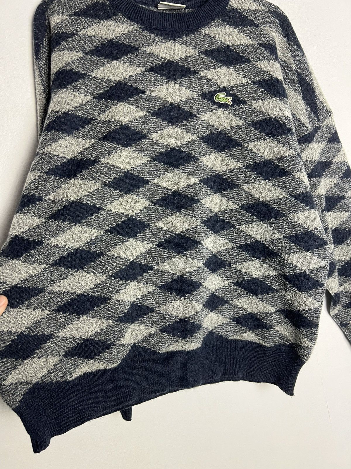 Lacoste 90's Rare Vintage Lacoste Sweater Size US M / EU 48-50 / 2 - 9 Thumbnail