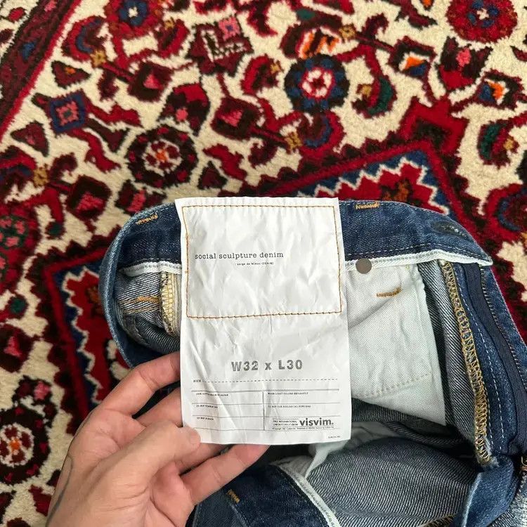 Sz 32 Visvim 16AW 04D12 Washed Denim mojos31