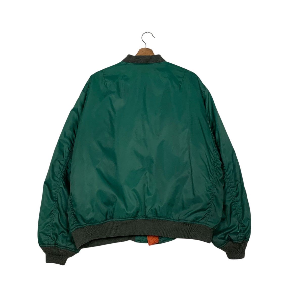 Vintage PHANTOM MILITARY MA1 Bomber Jacket Flight Jacket #2334-C104 Size US L / EU 52-54 / 3 - 7 Thumbnail