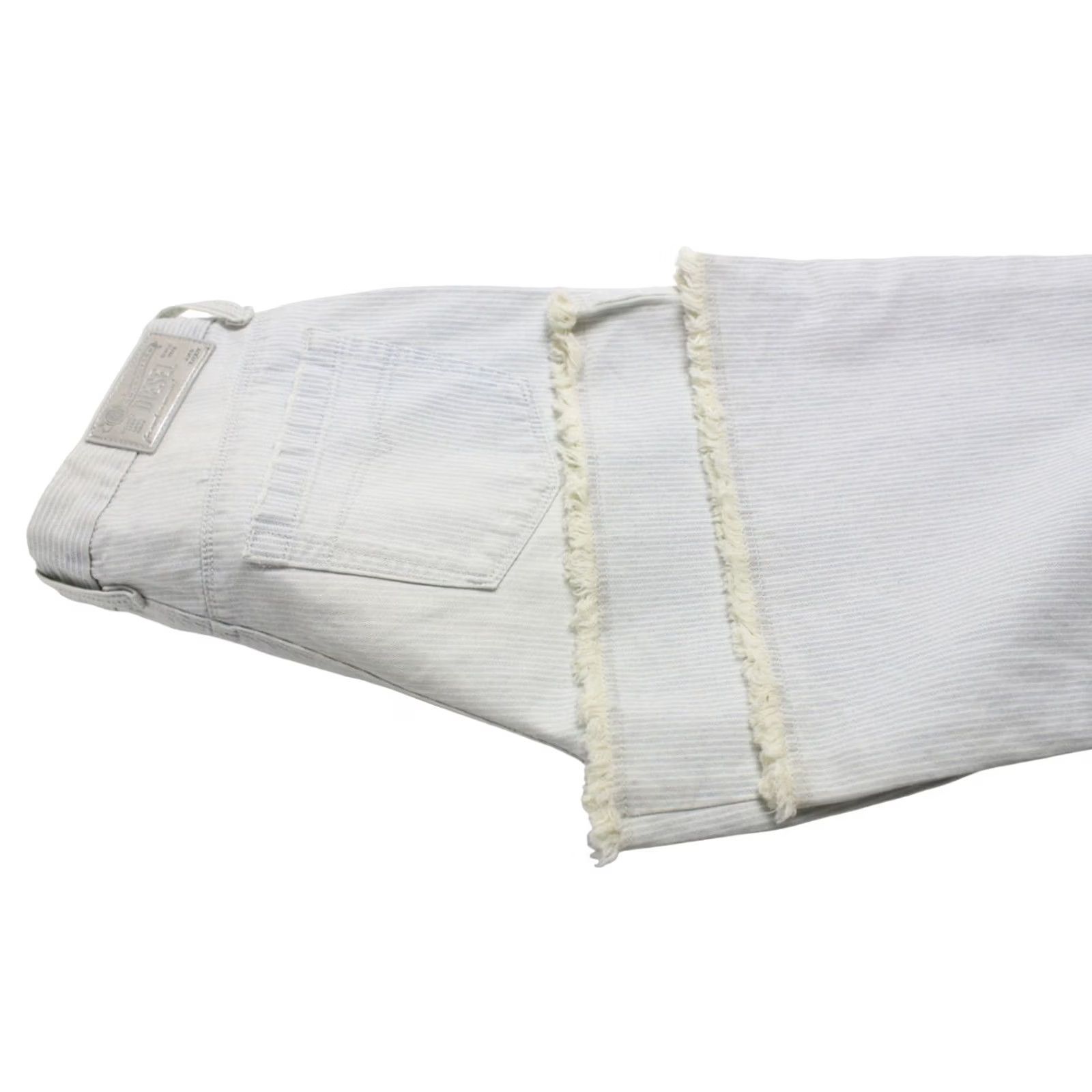Diesel DIESEL Flairlegg Regular-Flare 0889U Jeans Women's W27/L34 Flare Denim Blue Distressed Bottoms Jeans Womens W27/L34 Flare Size 27" / US 4 / IT 40 - 5 Thumbnail