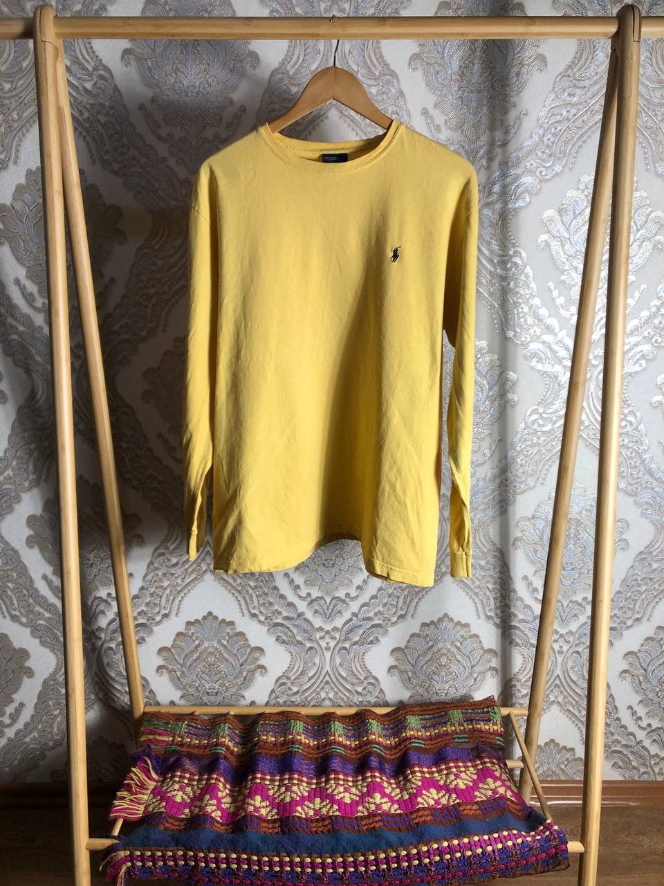 Polo Ralph Lauren × Vintage VERY RARE POLO RALPH LAUREN LONG SLEEVE T-SHIRT DESIGNER 90s Size US L / EU 52-54 / 3 - 1 Thumbnail