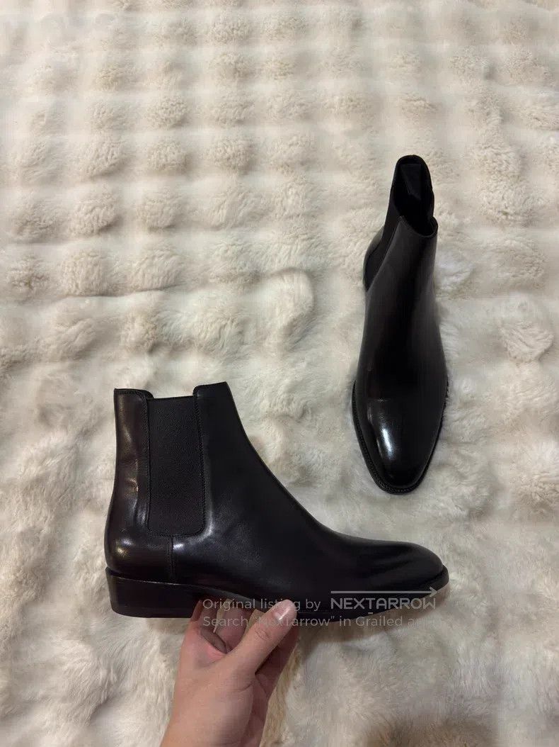Saint Laurent Paris Saint Laurent Paris Chelsea Boots Size US 8 / EU 41 - 3 Thumbnail