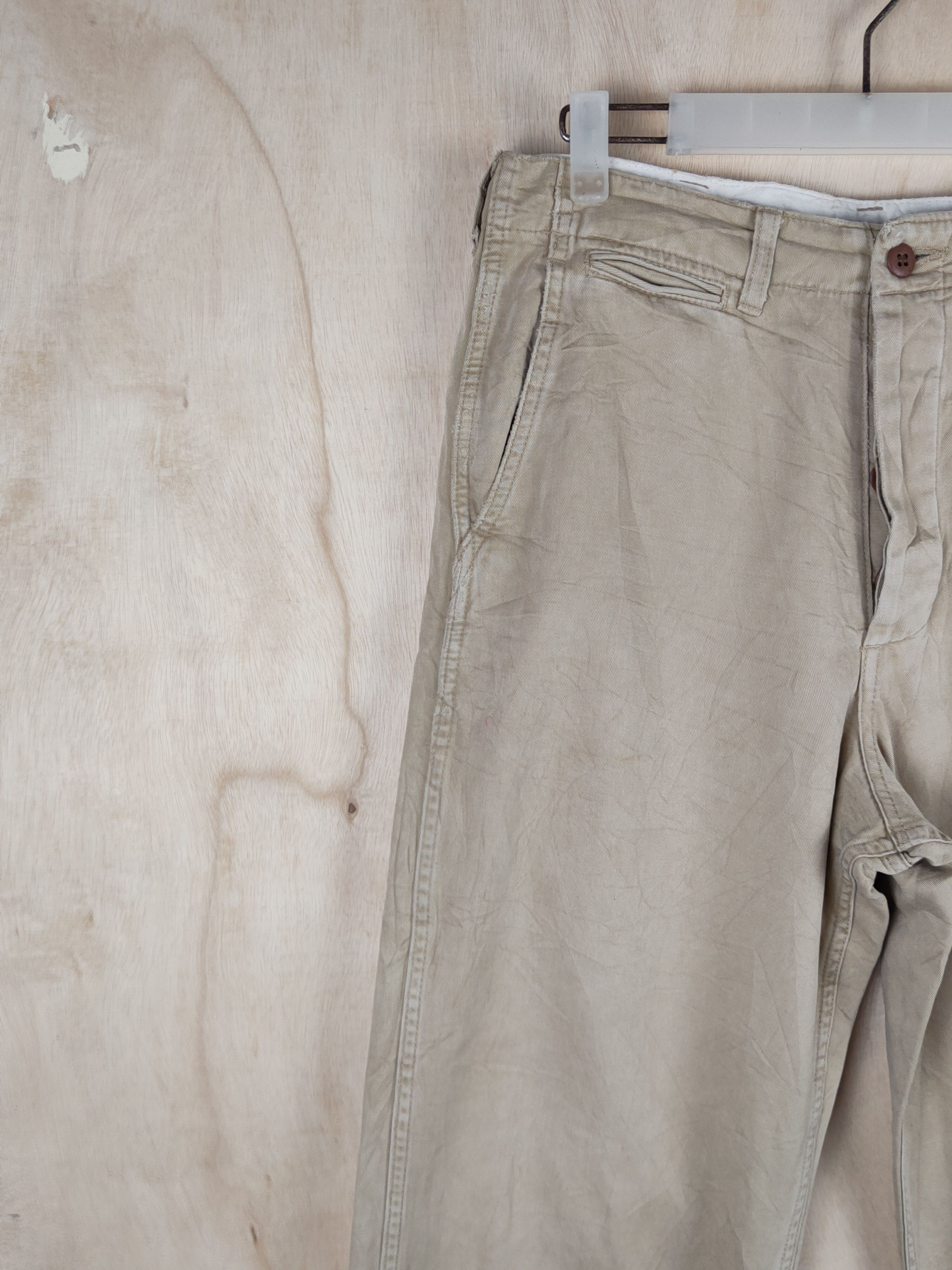 Edwin Edwin Beige vintage cargo Casual Pants #S2443 Size US 29 - 3 Thumbnail