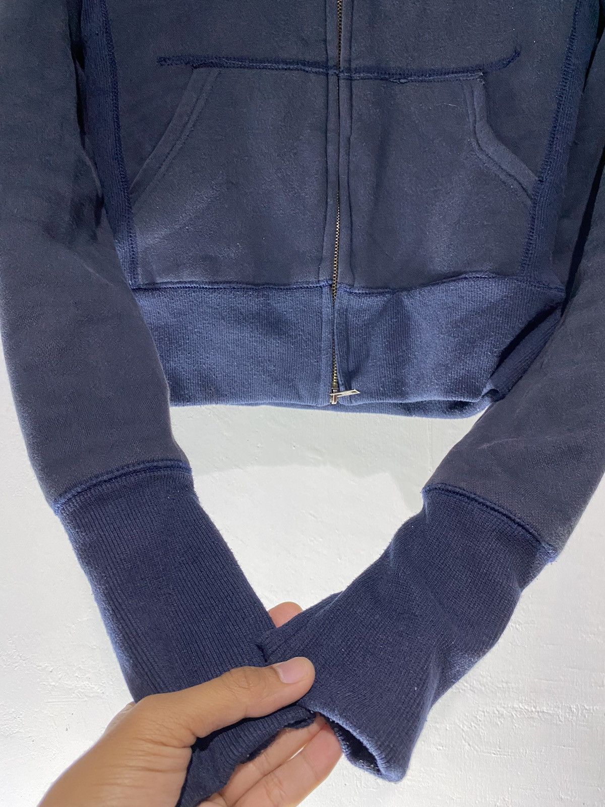 Abercrombie & Fitch Abercrombie embroidered faux fur hoodie Size US S / EU 44-46 / 1 - 5 Thumbnail