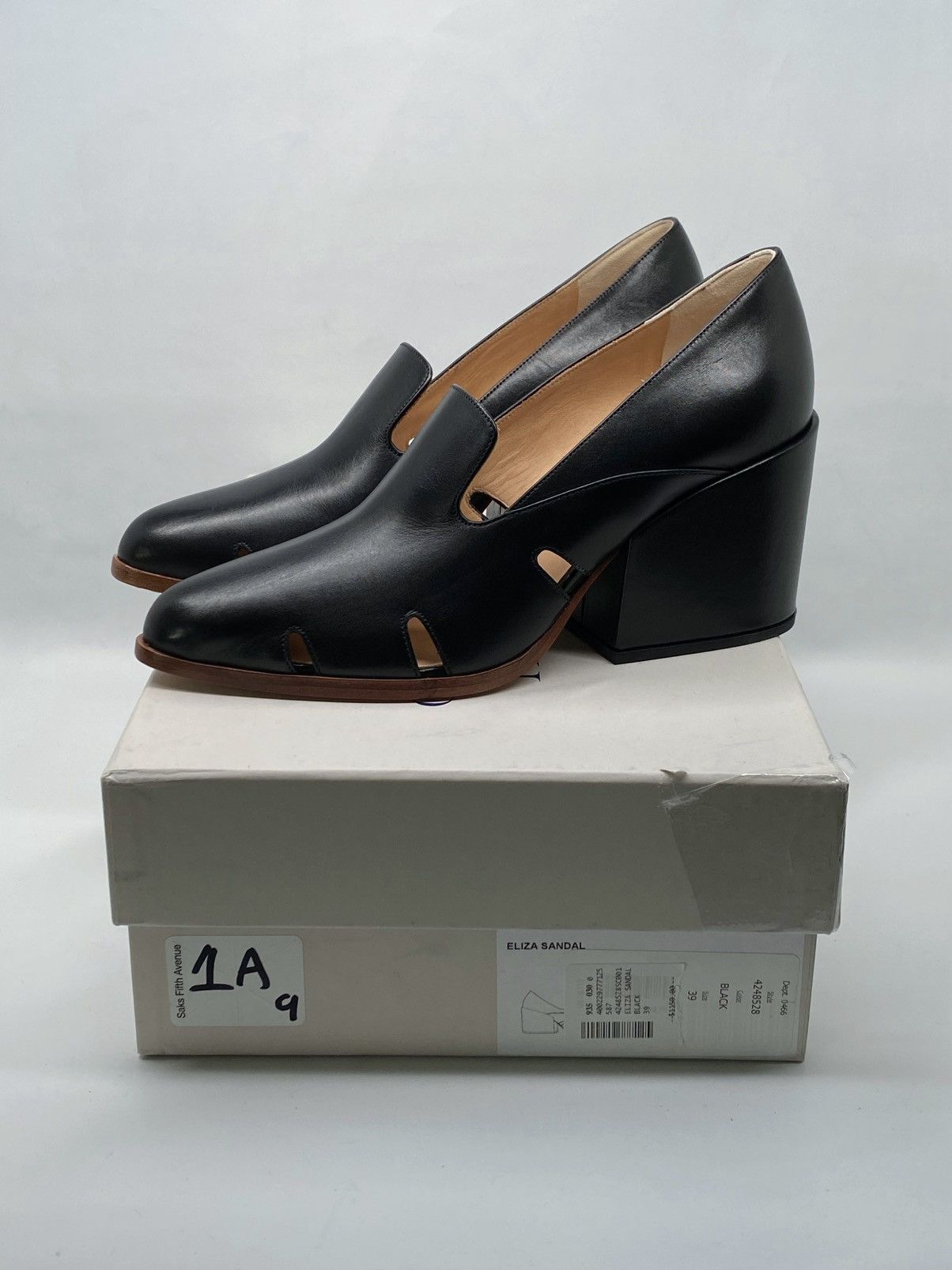 Gabriela Hearst Gabriela Hearst Eliza 80MM Leather Loafers size 39 Size US 9 / IT 39 - 12 Thumbnail