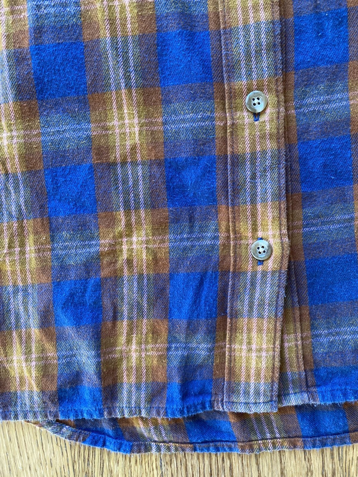 Madewell × Vintage Madewell Vintage Flannel Shirt 100% Cotton Sz M Size US M / EU 48-50 / 2 - 7 Thumbnail