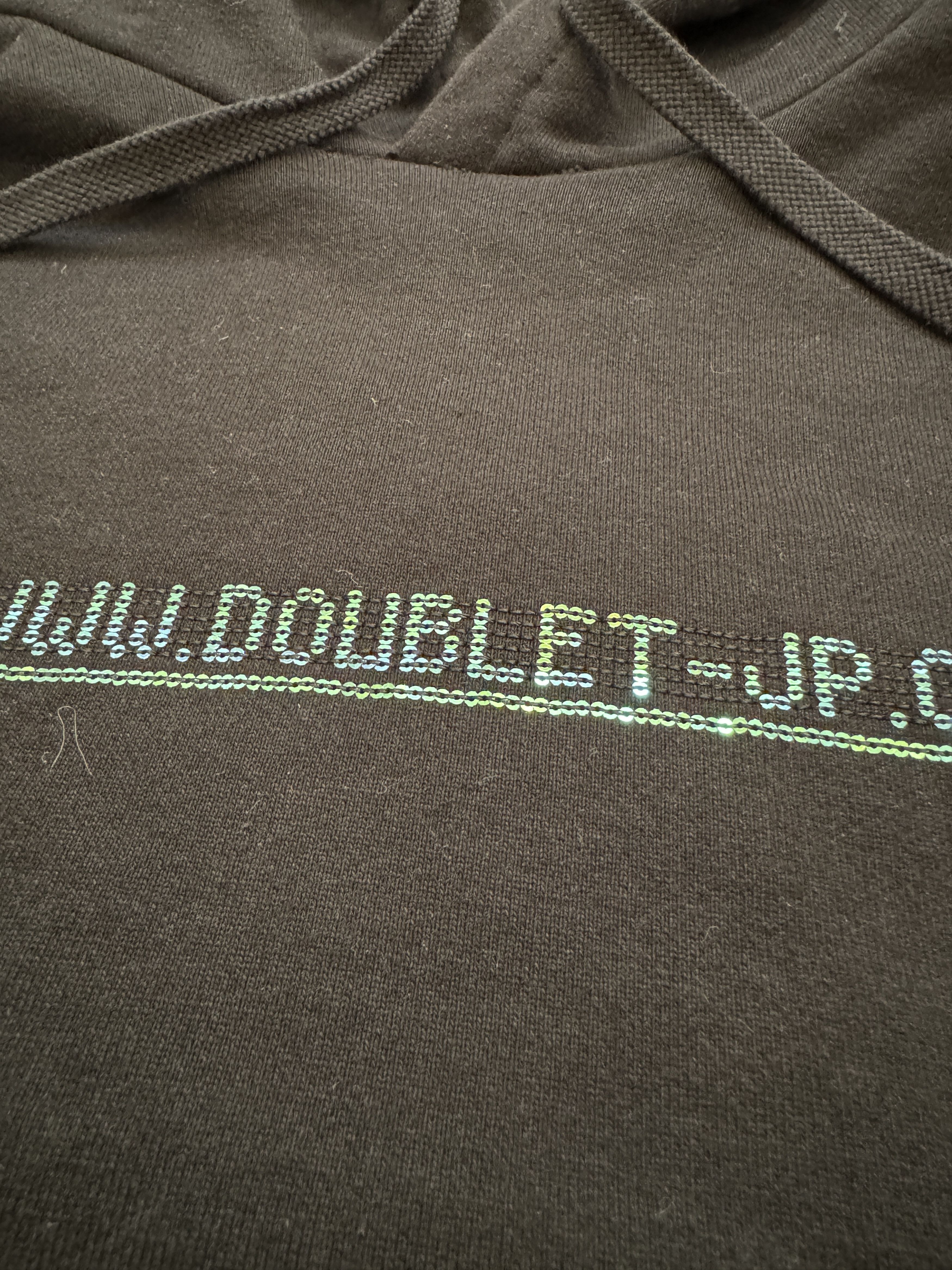 Doublet Doublet 404 Error Sequin Hoodie Size US M / EU 48-50 / 2 - 5 Thumbnail