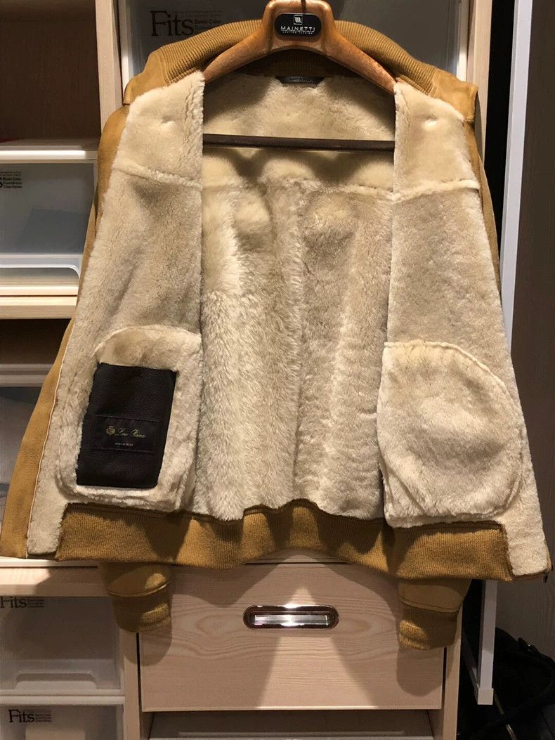 Loro Piana LORO PIANA Skin and hair make a leather coat Size US S / EU 44-46 / 1 - 3 Thumbnail