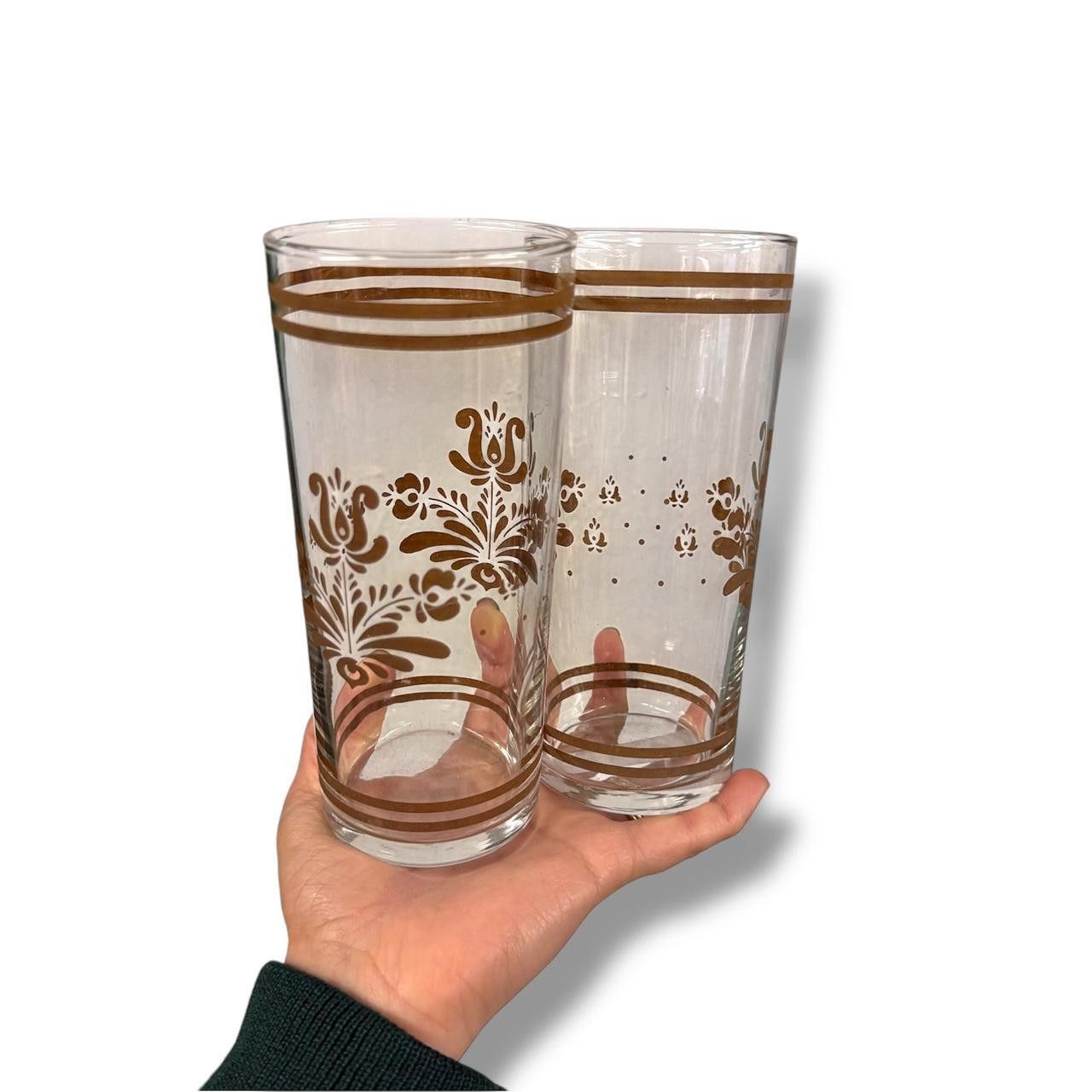 Designer Set of 2 Filagree Glasses Size ONE SIZE - 1 Thumbnail