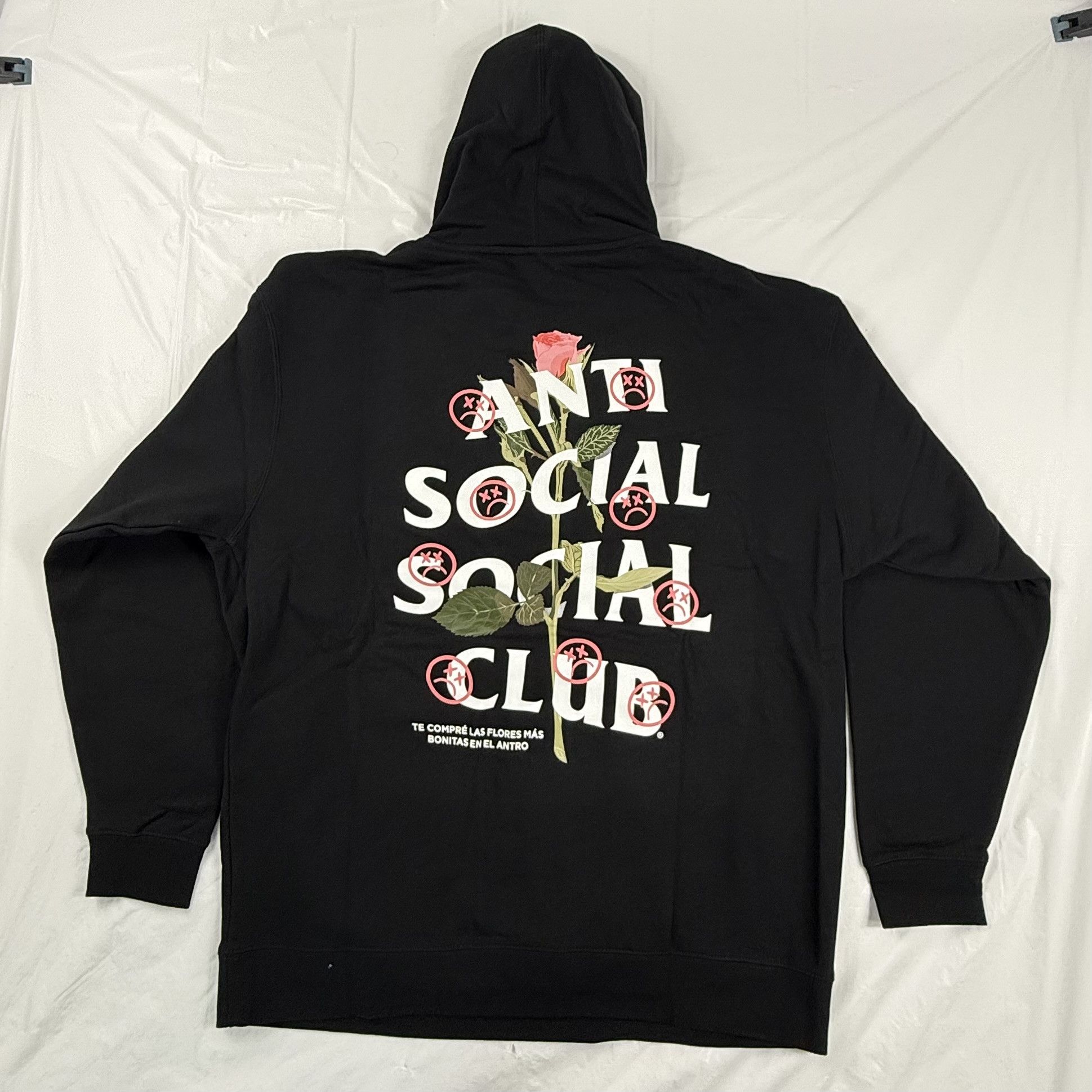 Anti Social Social Club Anti Social Social Club Te Compre Las Flores Hoodie XXL Size US XXL / EU 58 / 5 - 1 Thumbnail