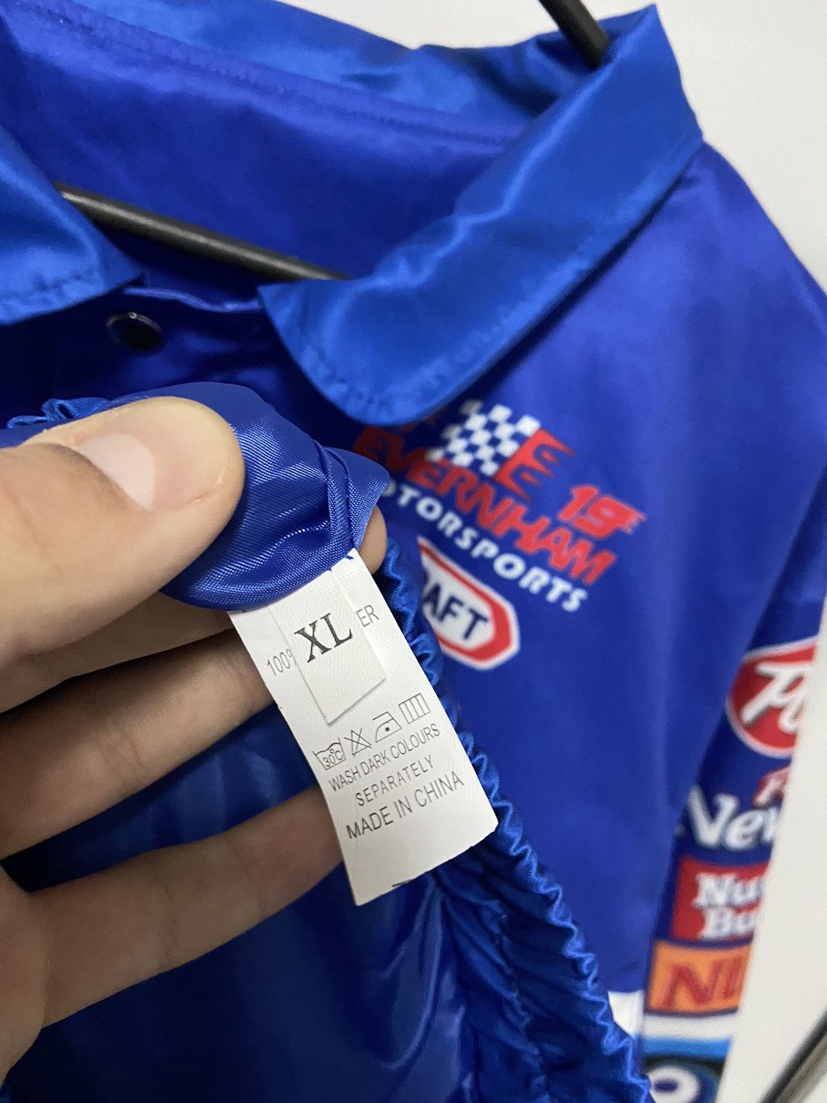 Vintage Oreo big logo racing jacket zip vintage Size US XL / EU 56 / 4 - 4 Thumbnail
