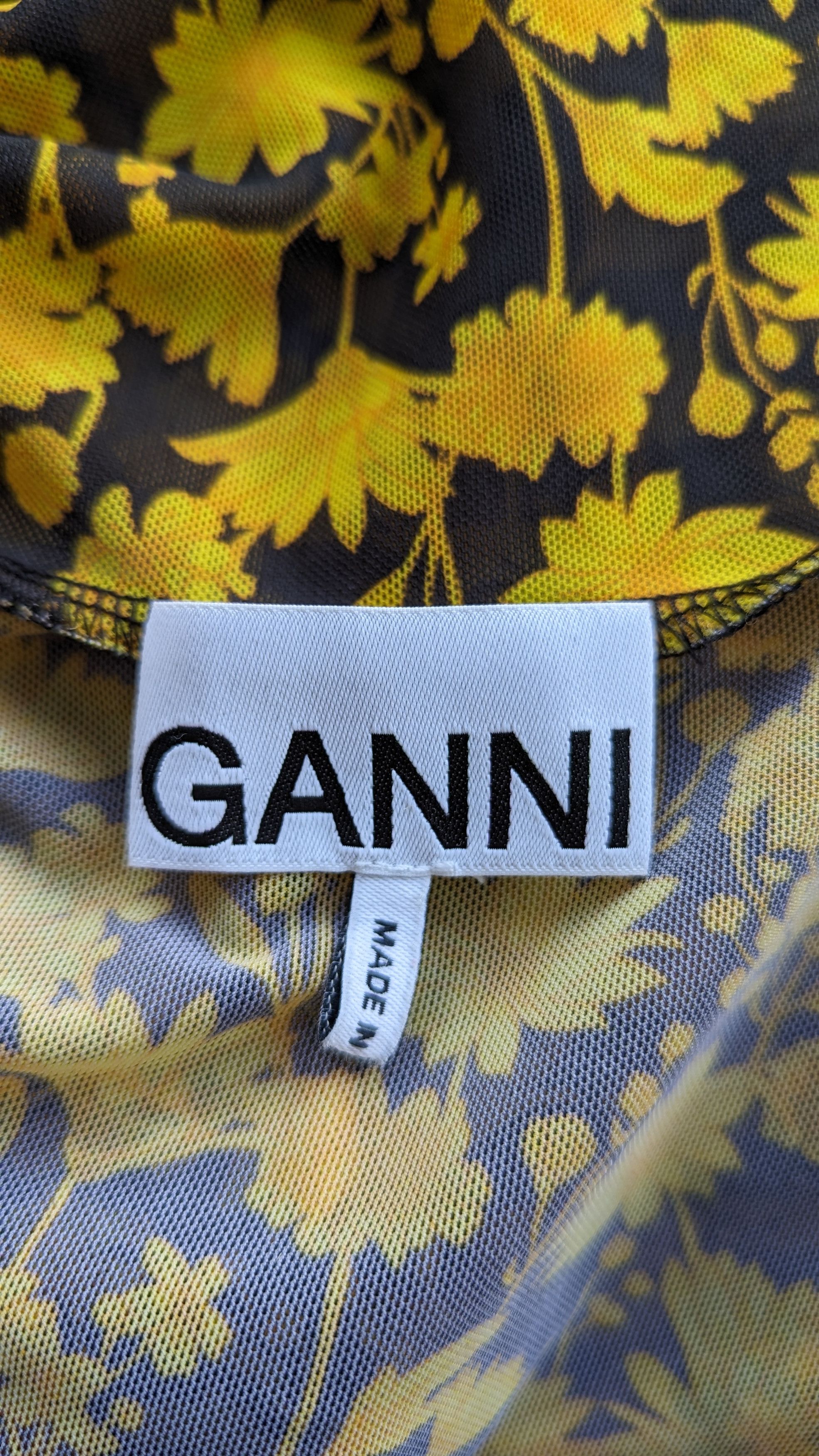 Ganni Rollneck longsleeve, floral print Size M / US 6-8 / IT 42-44 - 7 Thumbnail