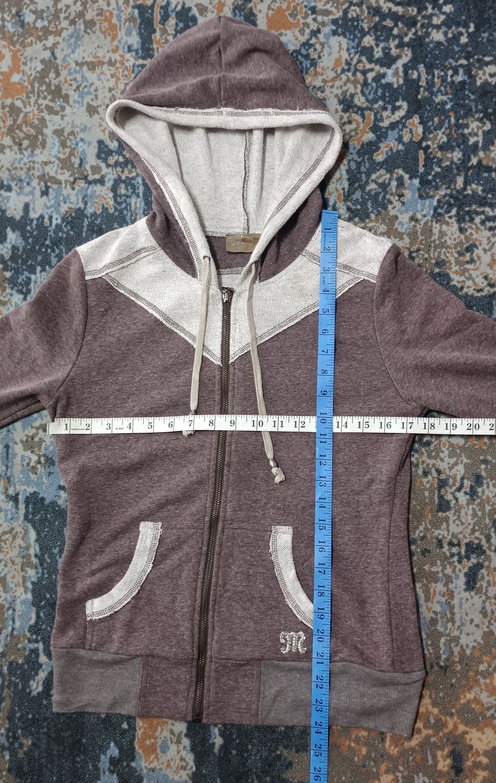 If Six Was Nine × Japanese Brand × Miss Me Miss Me Cross Embroidery Logo Zip Up Hoodie Size S / US 4 / IT 40 - 16 Thumbnail