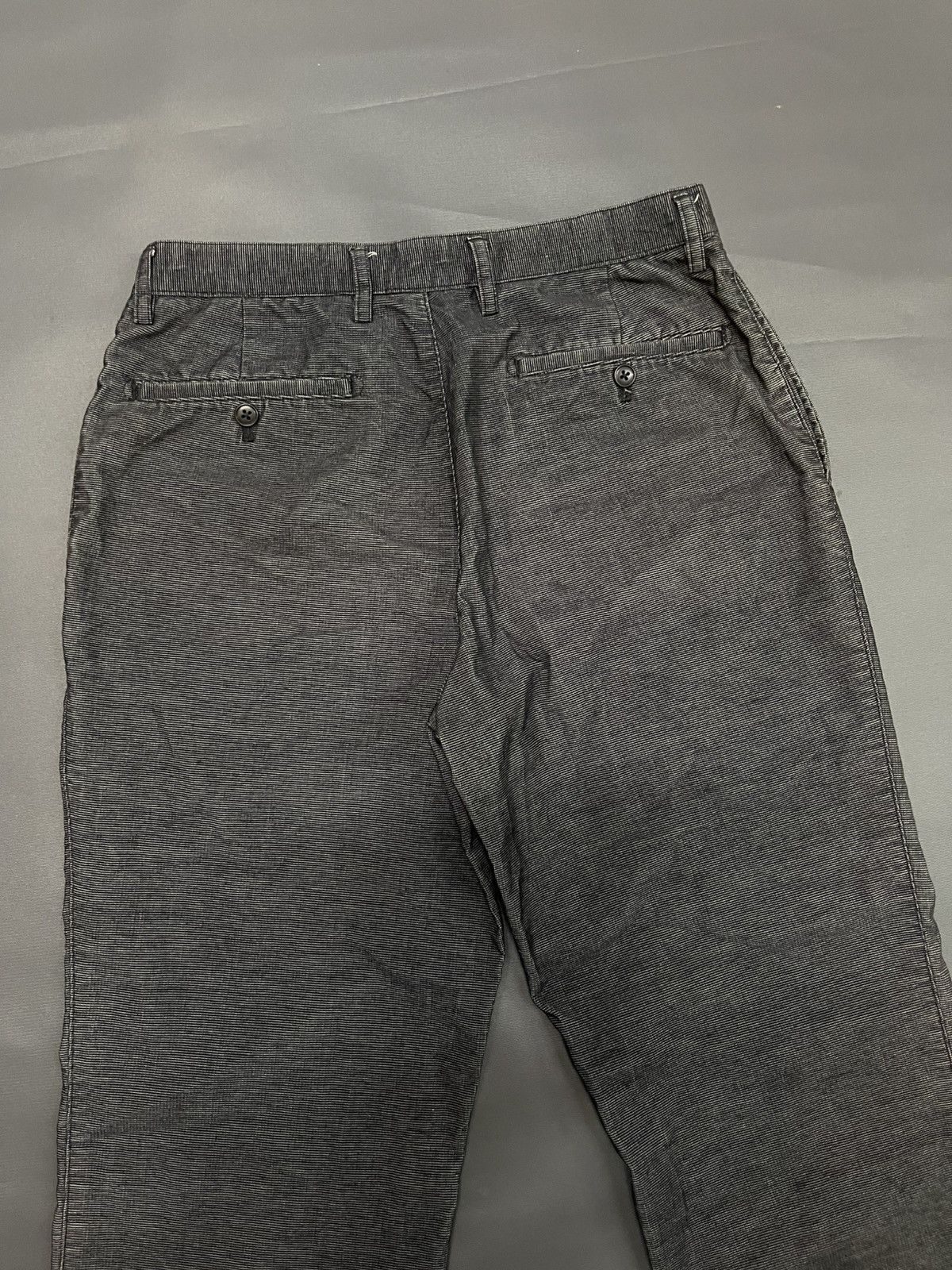Designer × Japanese Brand × Kansai Yamamoto KANSAI YAMAMOTO DESIGNER DARK GREY CASUAL PANTS Size US 31 - 6 Thumbnail