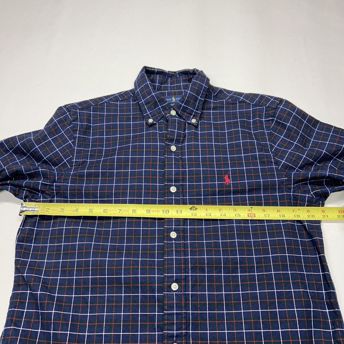 Polo Ralph Lauren Polo Ralph Lauren Shirt Blue Button Down Plaid Classic Fit Size US M / EU 48-50 / 2 - 18 Thumbnail