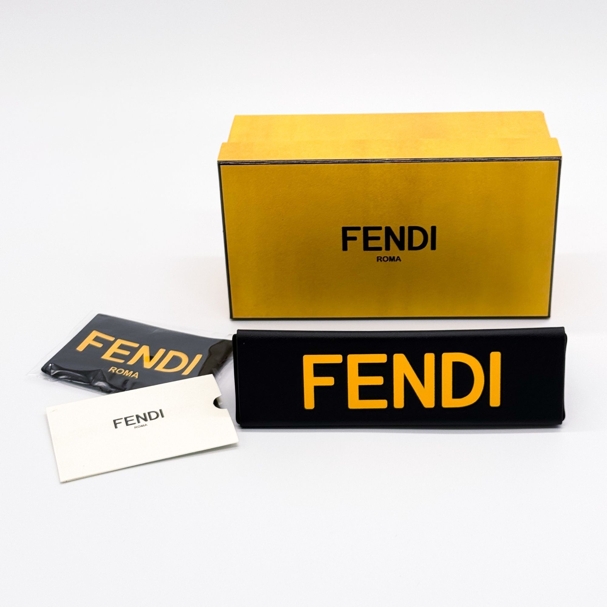 Fendi NEW FENDI EYEGLASSES FE50118F 001 BLACK WOMEN EYEWEAR Size ONE SIZE - 7 Thumbnail