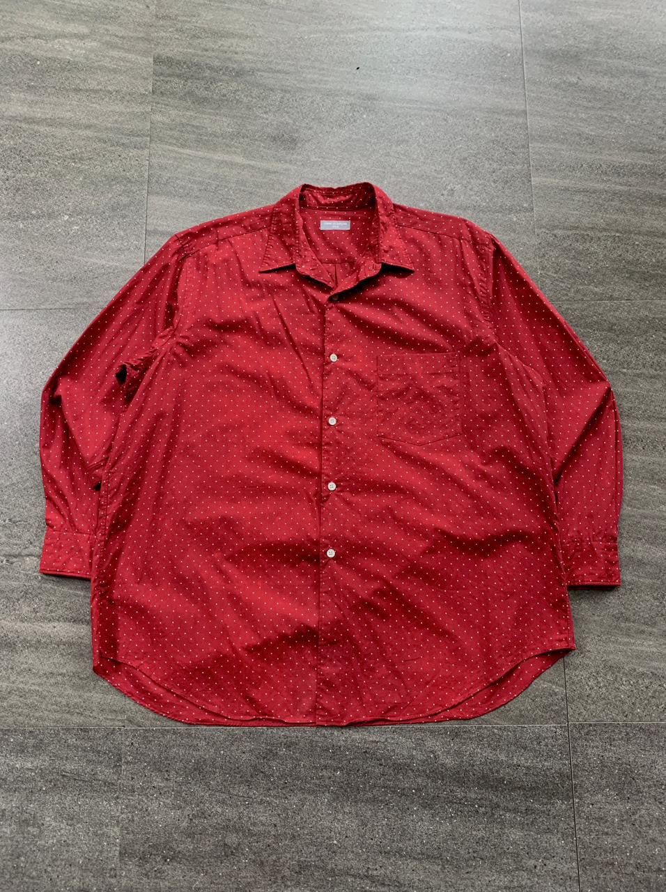Comme des Garcons Homme 90s Mini Polkadot Shirt Size US M / EU 48-50 / 2 - 1 Thumbnail