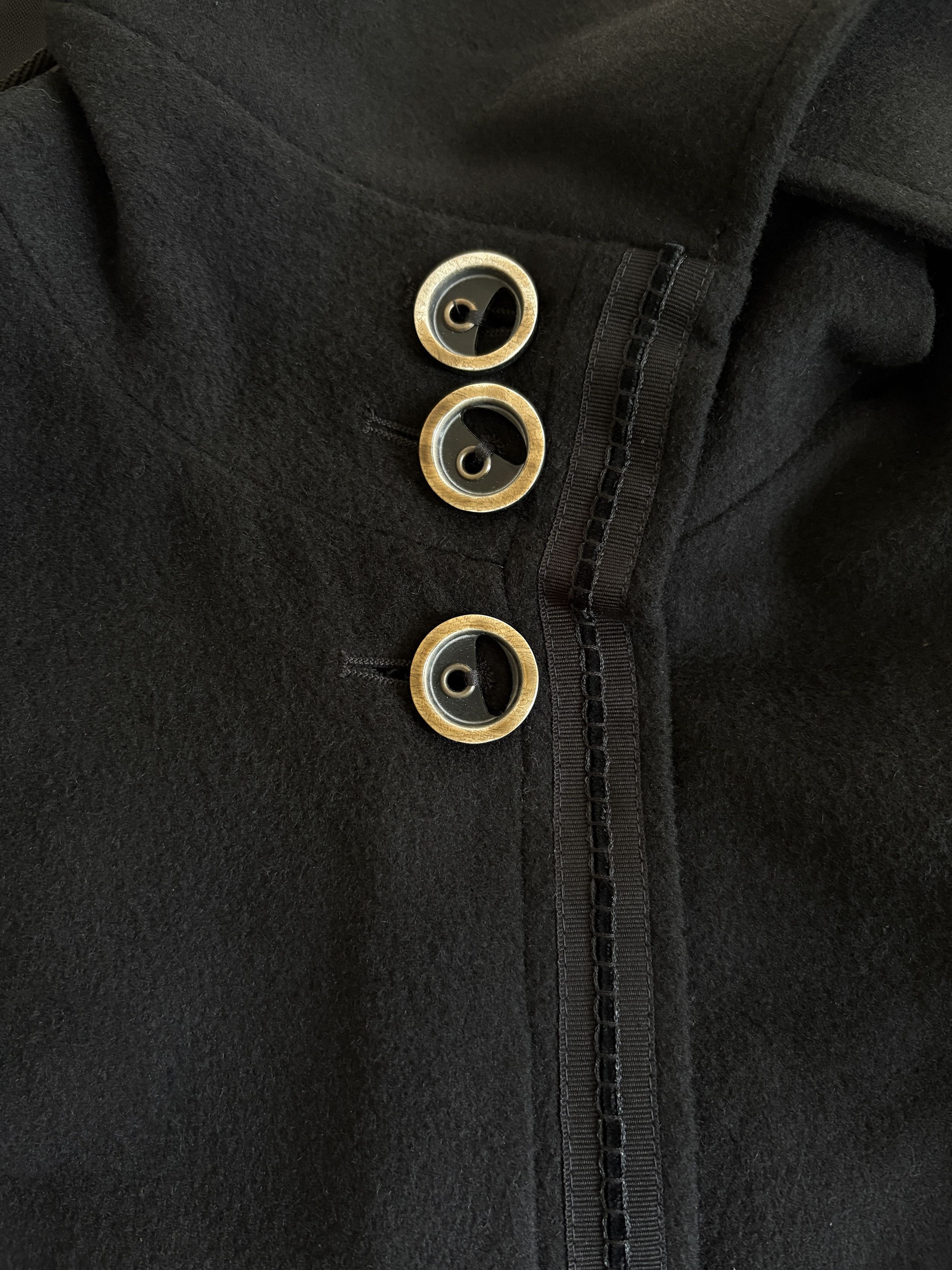 Alexander McQueen ⚡️QUICK SALE⚡️1999 Alexander McQueen black coat Size M / US 6-8 / IT 42-44 - 4 Thumbnail