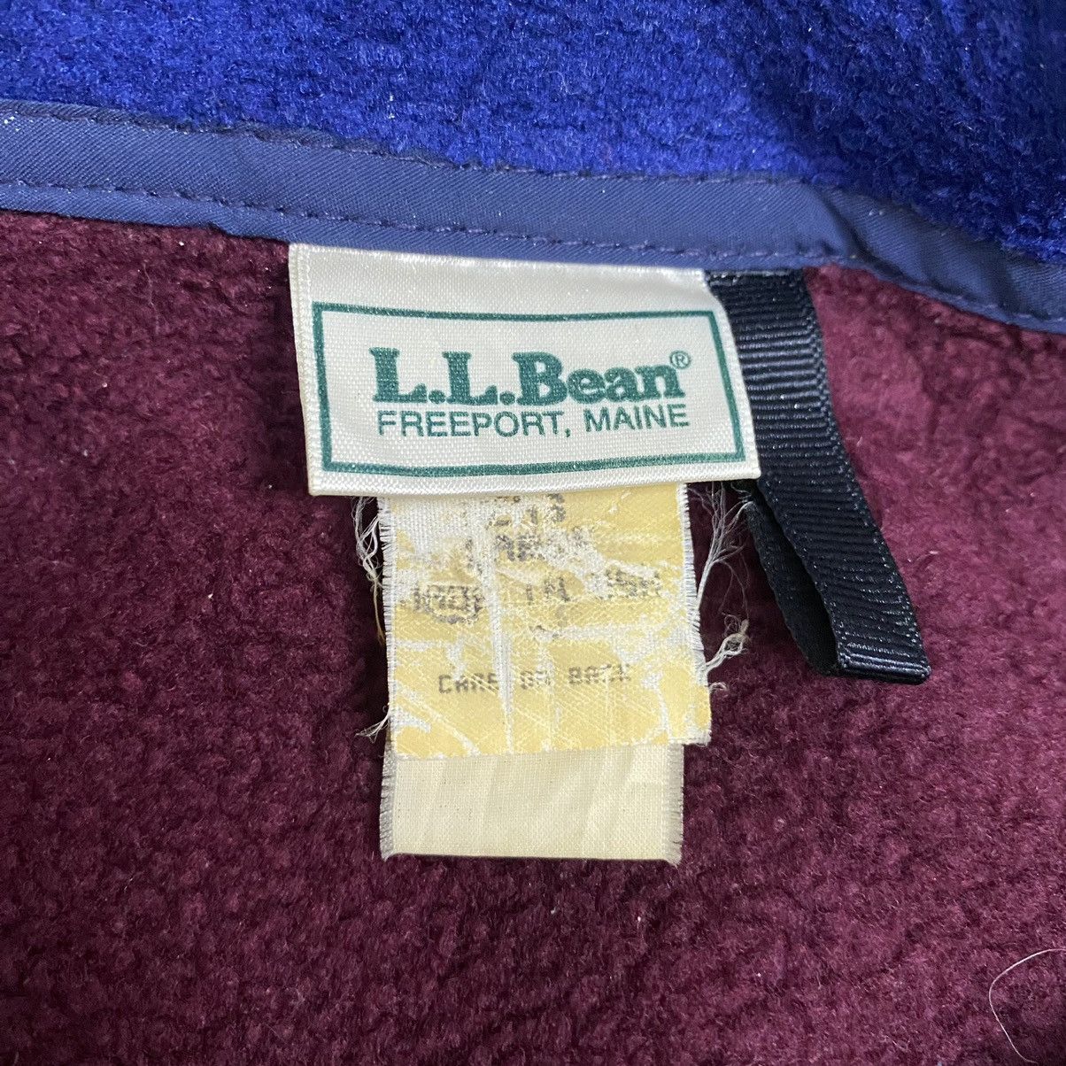 L.L. Bean × Vintage L.L Bean fleece zipper Size US L / EU 52-54 / 3 - 10 Thumbnail