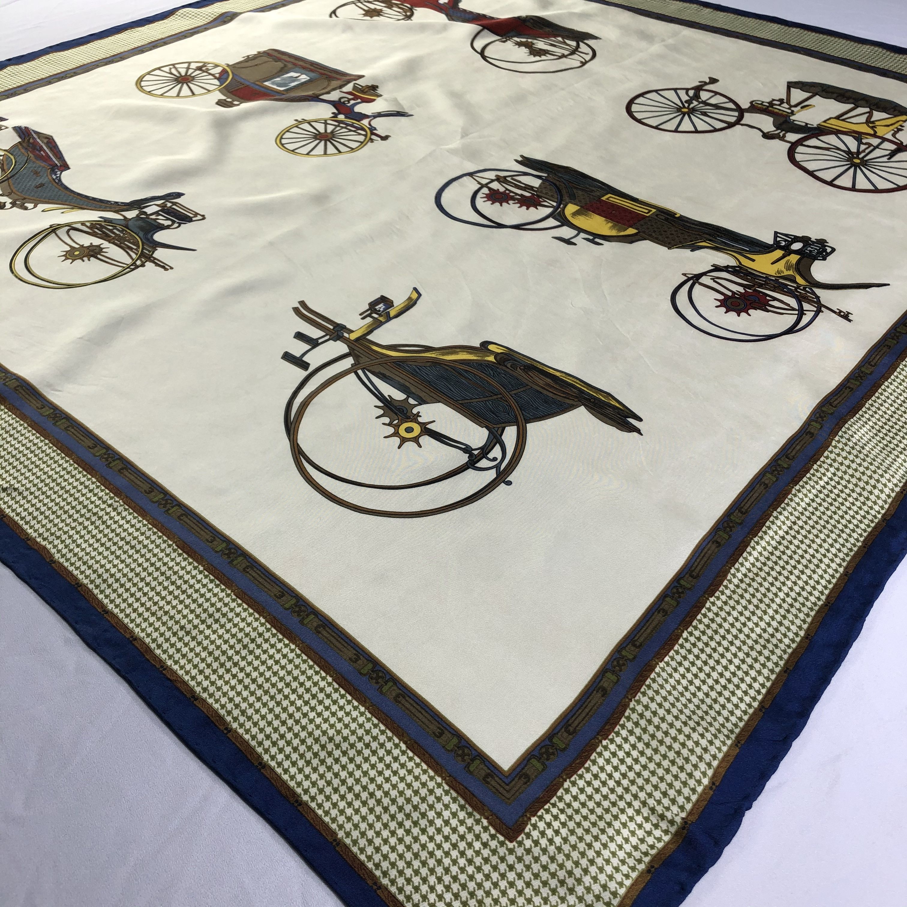 Vintage Vintage Silk Scarf Size ONE SIZE - 4 Thumbnail