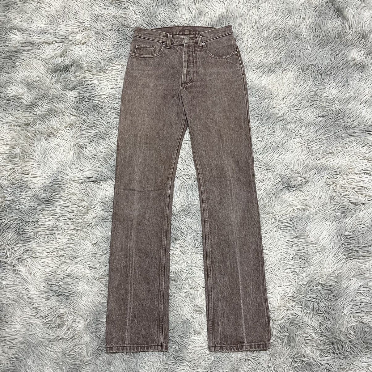 Helmut Lang Vintage Helmut Lang Italian Cut Brown Acid Wash Size 28" / US 6 / IT 42 - 1 Thumbnail