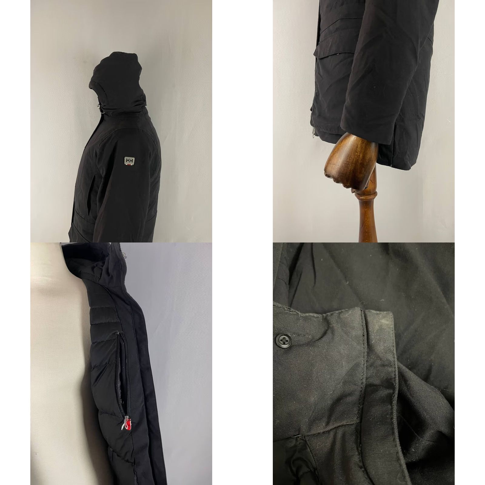 Helly Hansen Helly Hansen Womens Parka Jacket M Black Polyamide Long Sleeve Windbreaker Regular Size M Parka Women Black Size M / US 6-8 / IT 42-44 - 8 Thumbnail