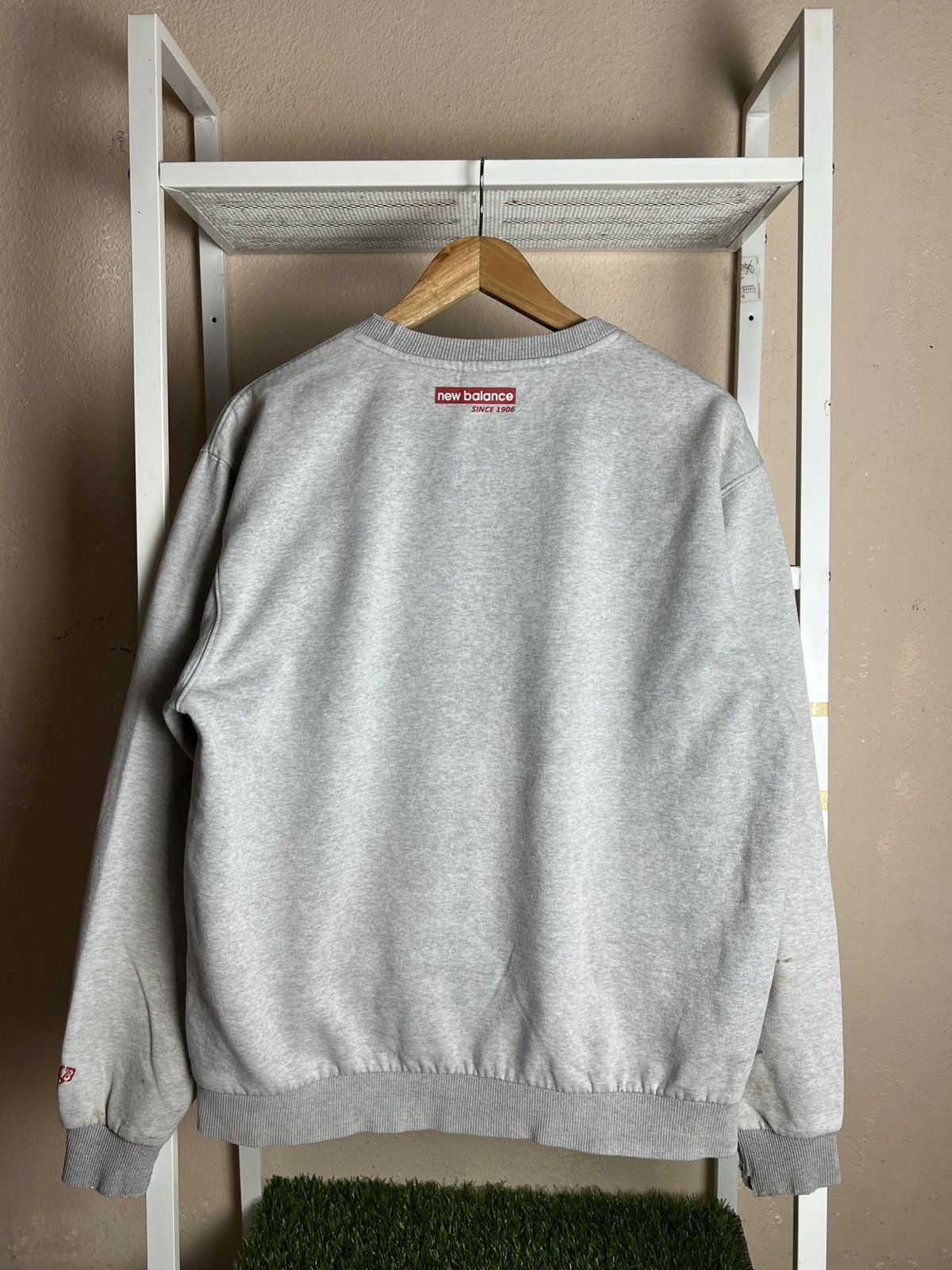 New Balance × Vintage Distress New Balance The Best Beat Maker Sweatshirt Size US L / EU 52-54 / 3 - 6 Thumbnail