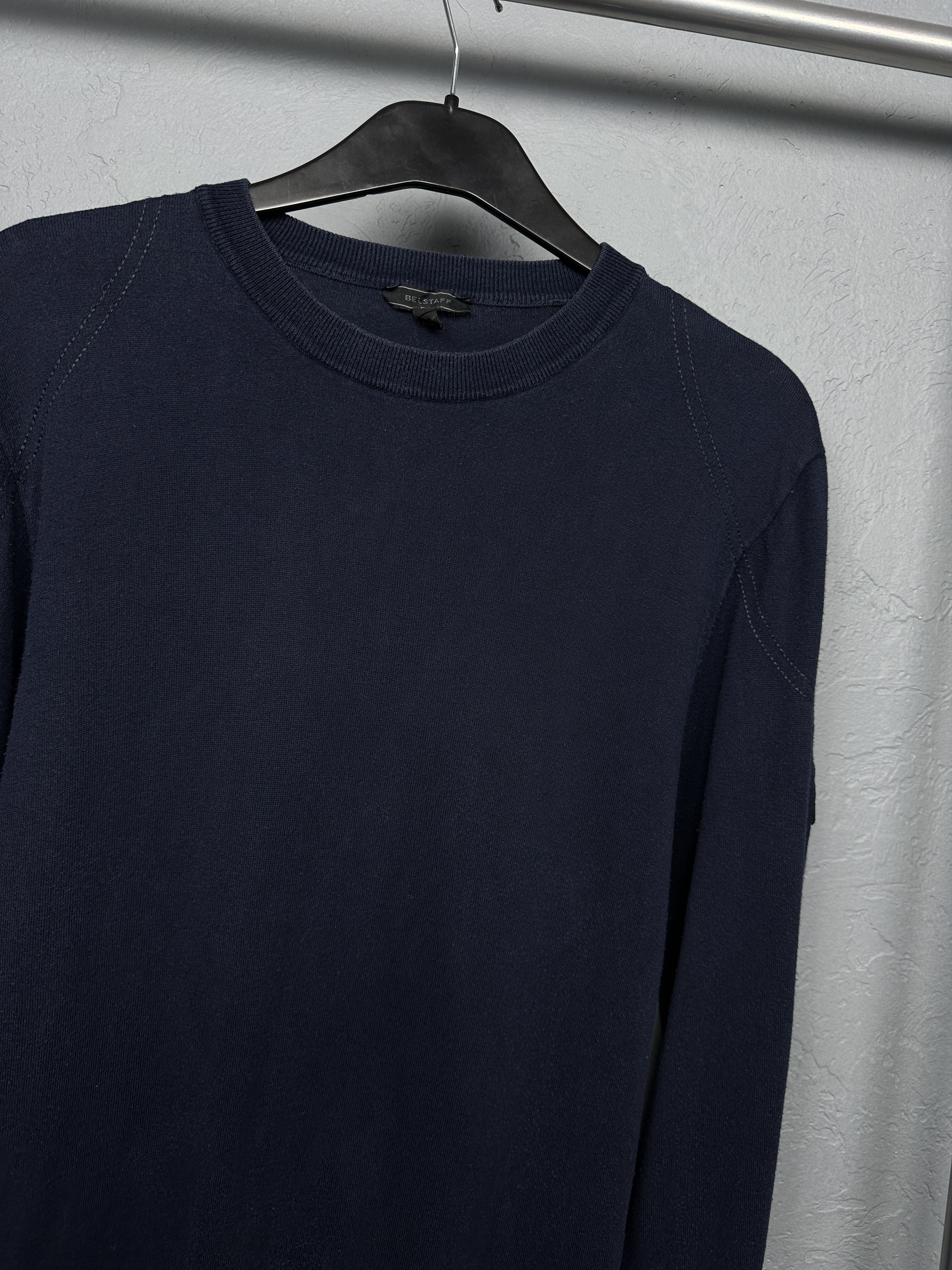 Belstaff Belstaff Mens Crew Neck Sweater Size US M / EU 48-50 / 2 - 2 Thumbnail