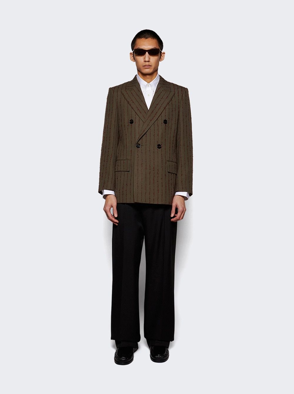 Burberry o1mle0326 Tailored Jacket in Gray Size US XXS / EU 40 - 2 Thumbnail