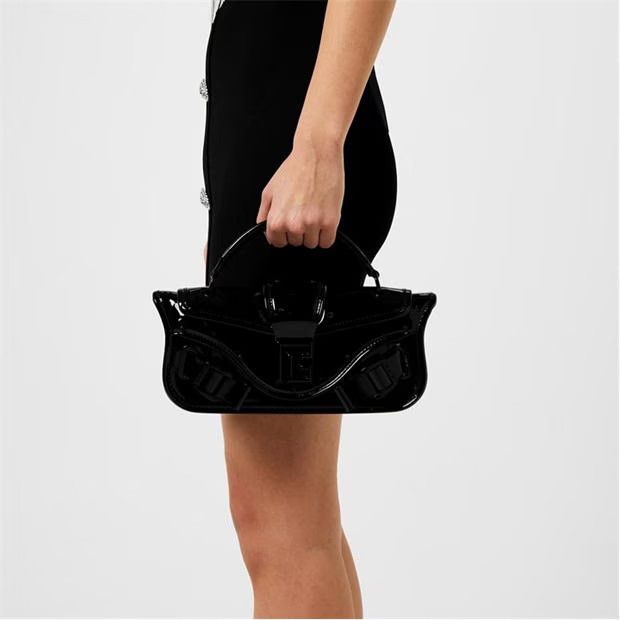 Balmain o1g2r1mq0924 Size: OS / Handle Bag in Black Size ONE SIZE - 4 Thumbnail