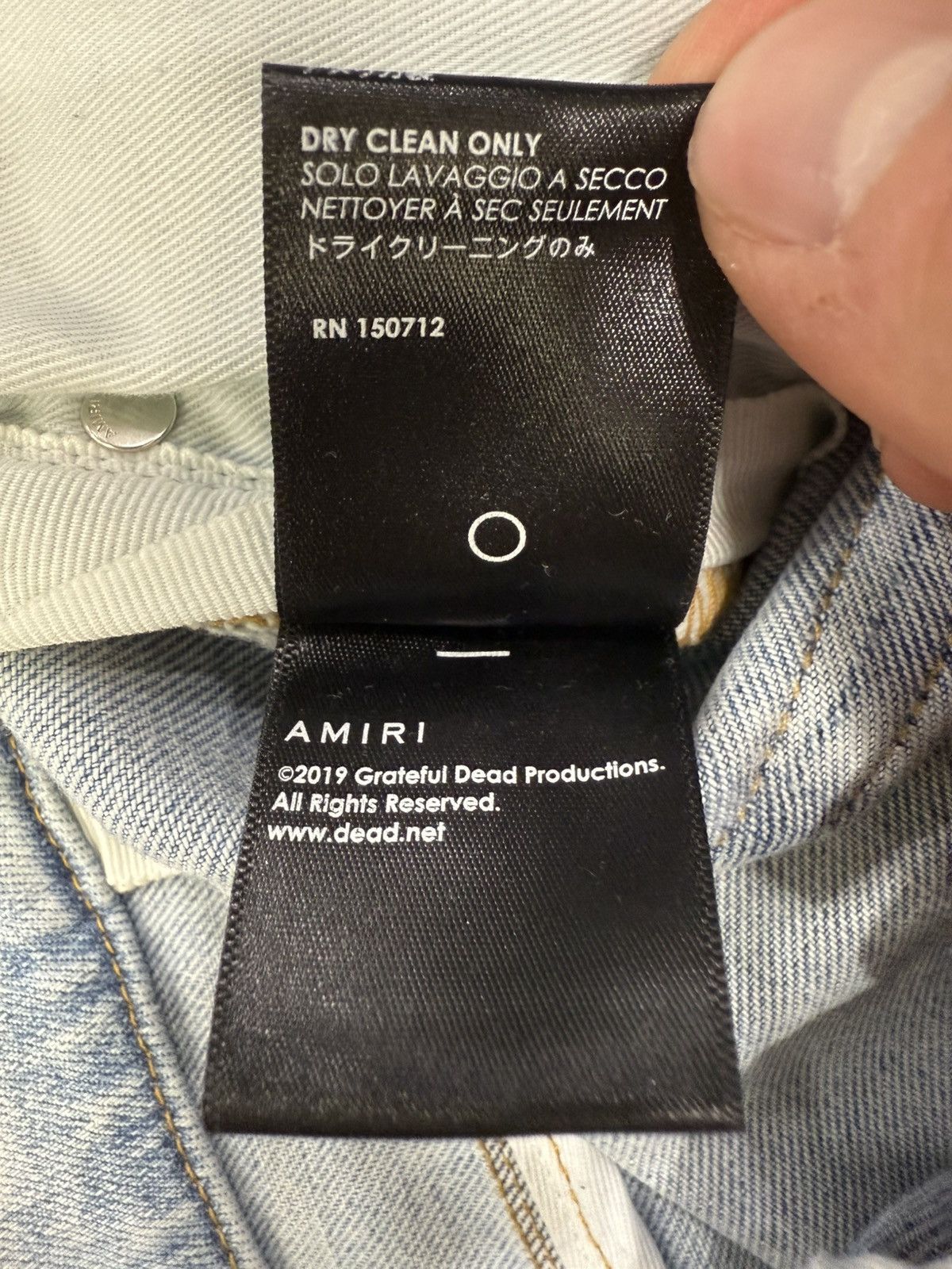 Amiri Amiri Grateful Dead Jeans Size US 38 / EU 54 - 10 Thumbnail