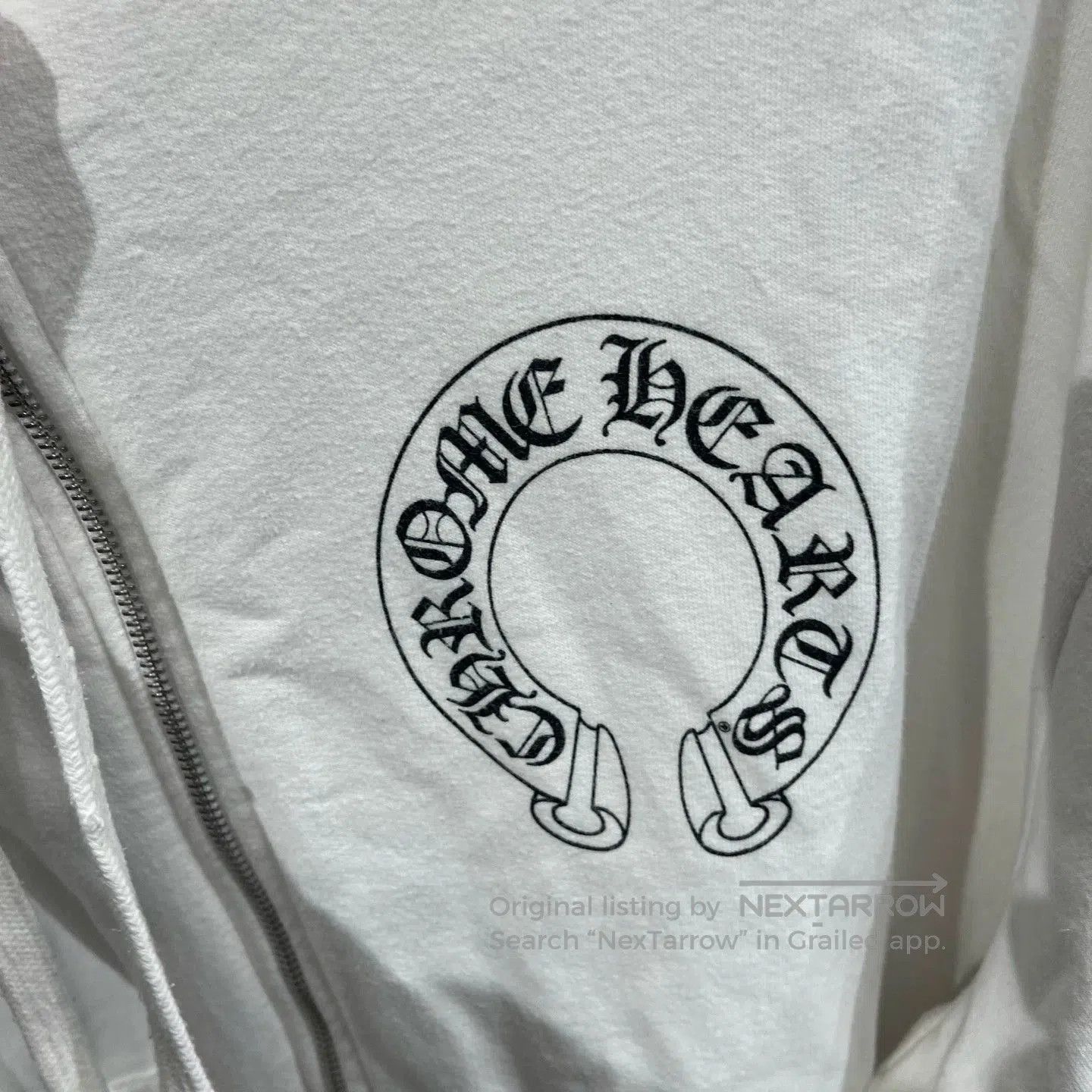 Chrome Hearts White Zip. Size US XL / EU 56 / 4 - 4 Thumbnail
