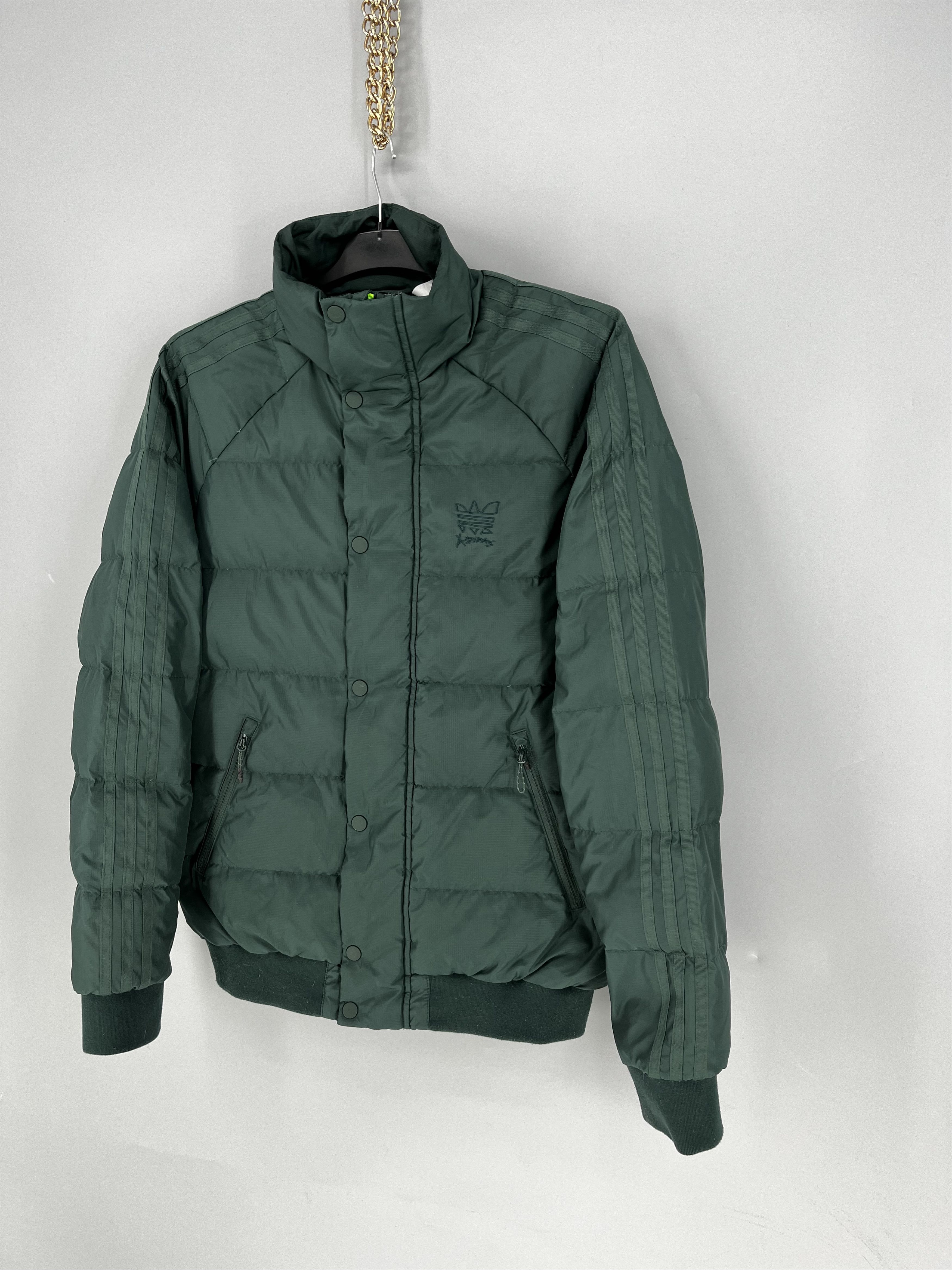 Adidas × Jeremy Scott Adidas Originals x Jeremy Scott Puffy Jacket Vintage Green Size US XS / EU 42 / 0 - 3 Thumbnail