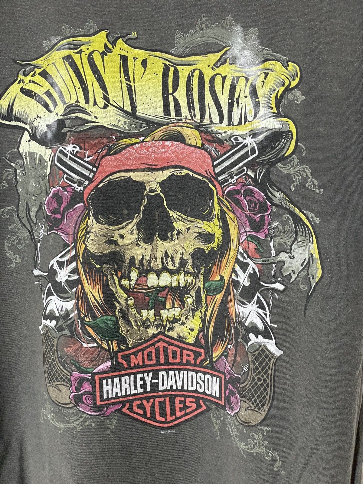 Harley Davidson Harley Davidson X Guns N Roses t shirt tee Size US M / EU 48-50 / 2 - 2 Thumbnail