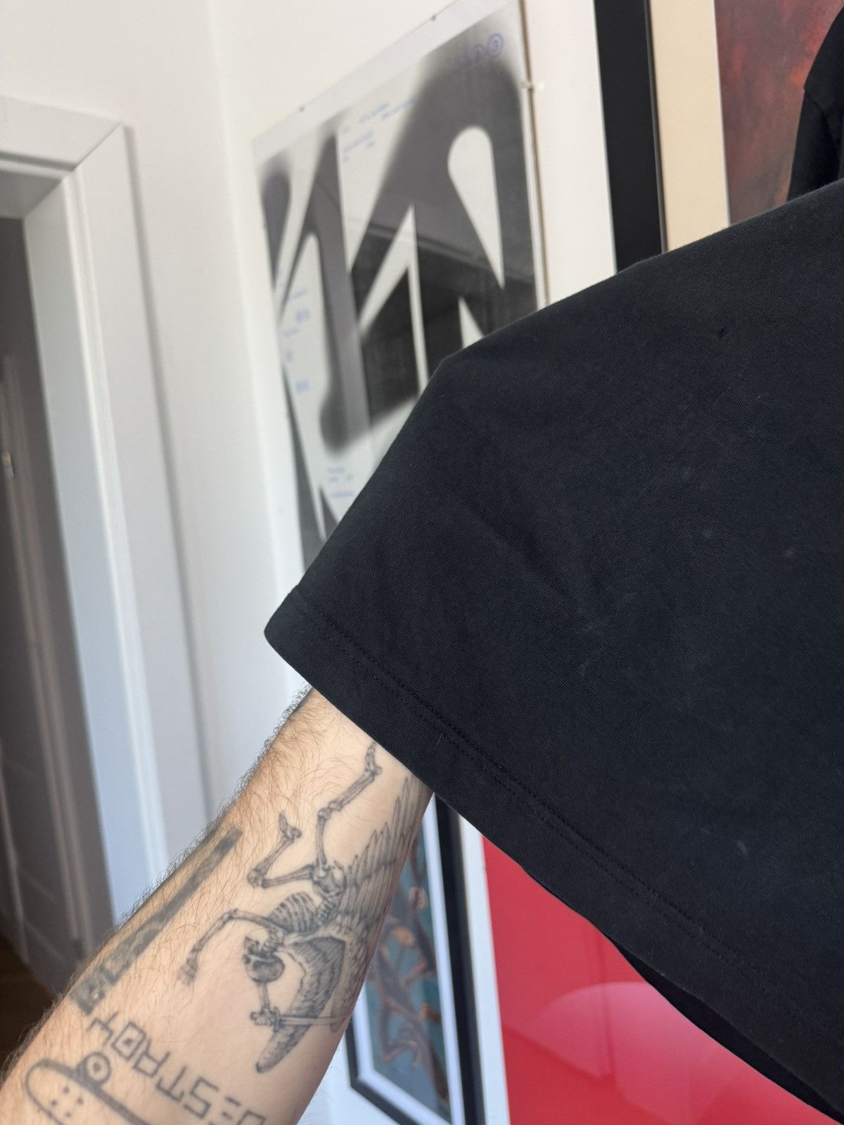 Comme des Garcons Homme CDG Comme Des Garcons Homme Mini Logo Tee Basic Japanese Size US L / EU 52-54 / 3 - 5 Thumbnail