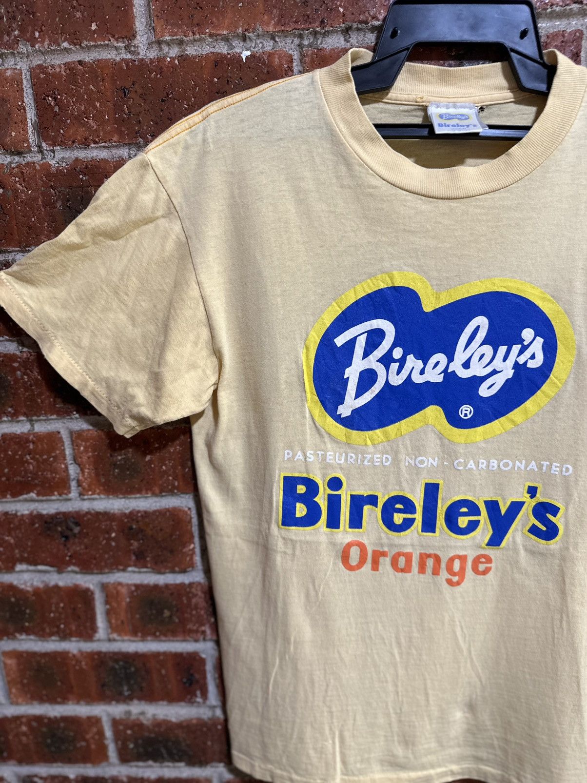Sears Thrashed Vintage Bireley’s Orange Faded Tee Size US M / EU 48-50 / 2 - 9 Thumbnail