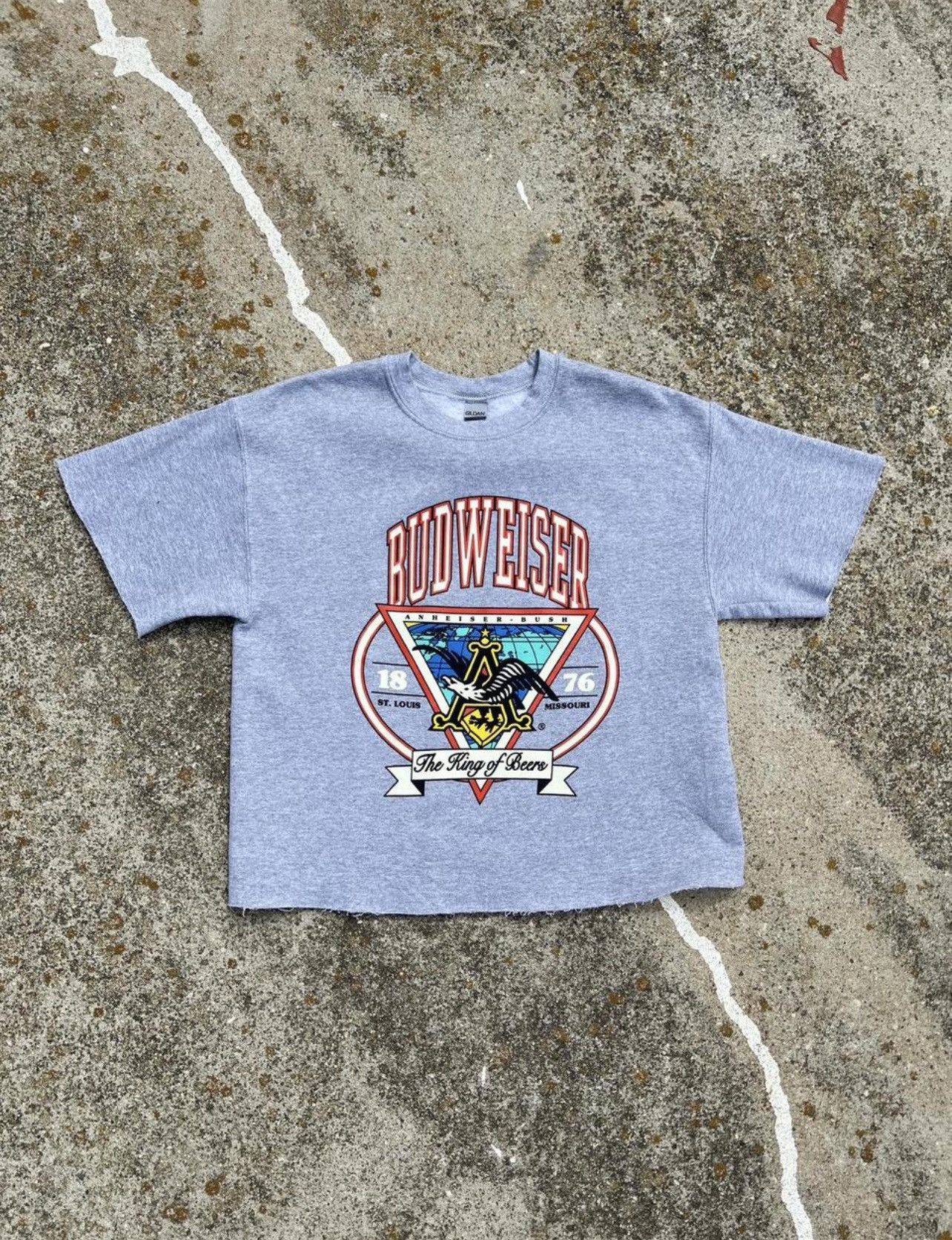 Budweiser Budweiser Cropped Crewneck Size US M / EU 48-50 / 2 - 1 Thumbnail