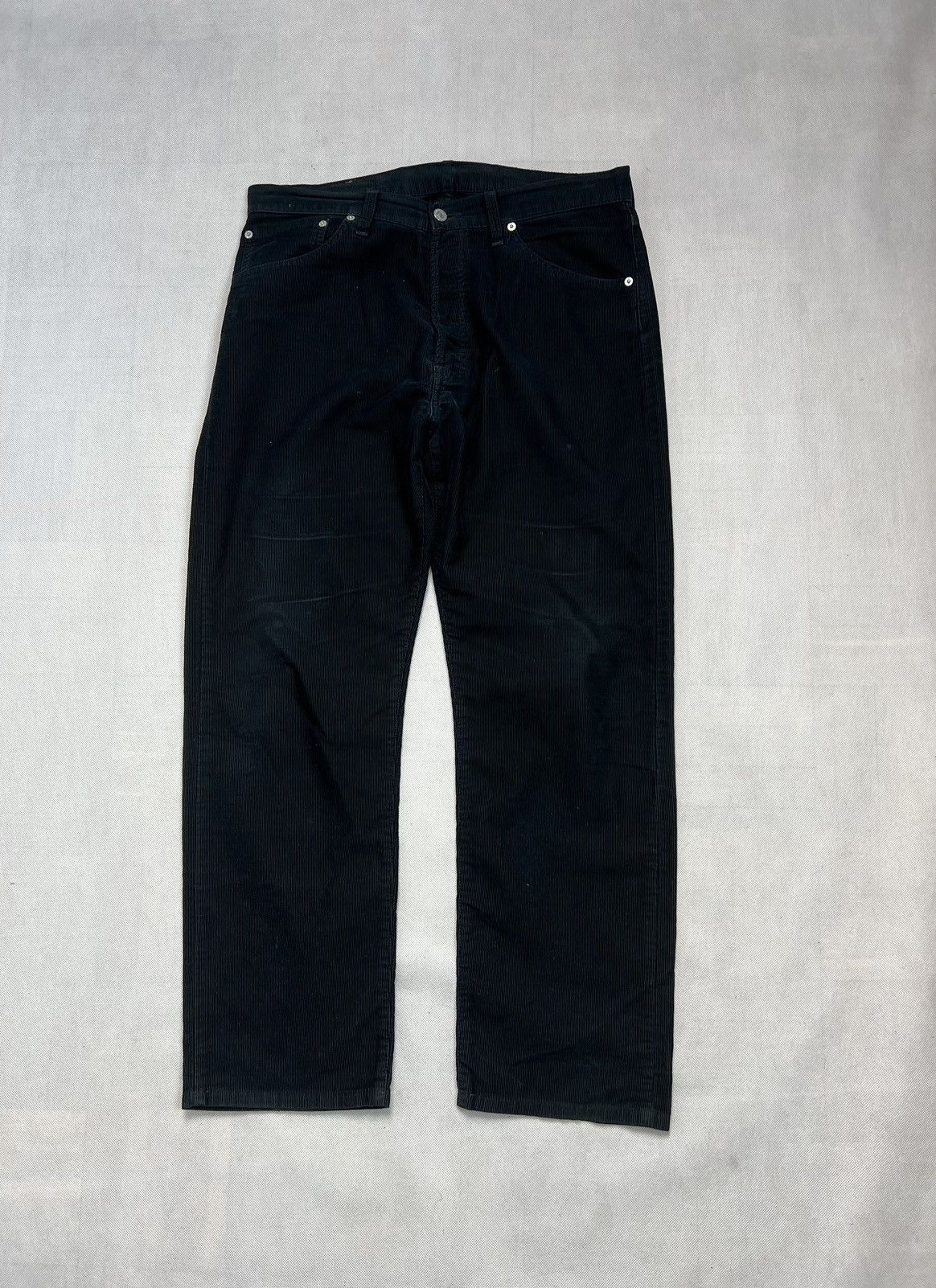 Levi's × Levi's Vintage Clothing × Vintage Corduroy Pants Levi’s 551 69 Baggy Black Size US 36 / EU 52 - 2 Thumbnail