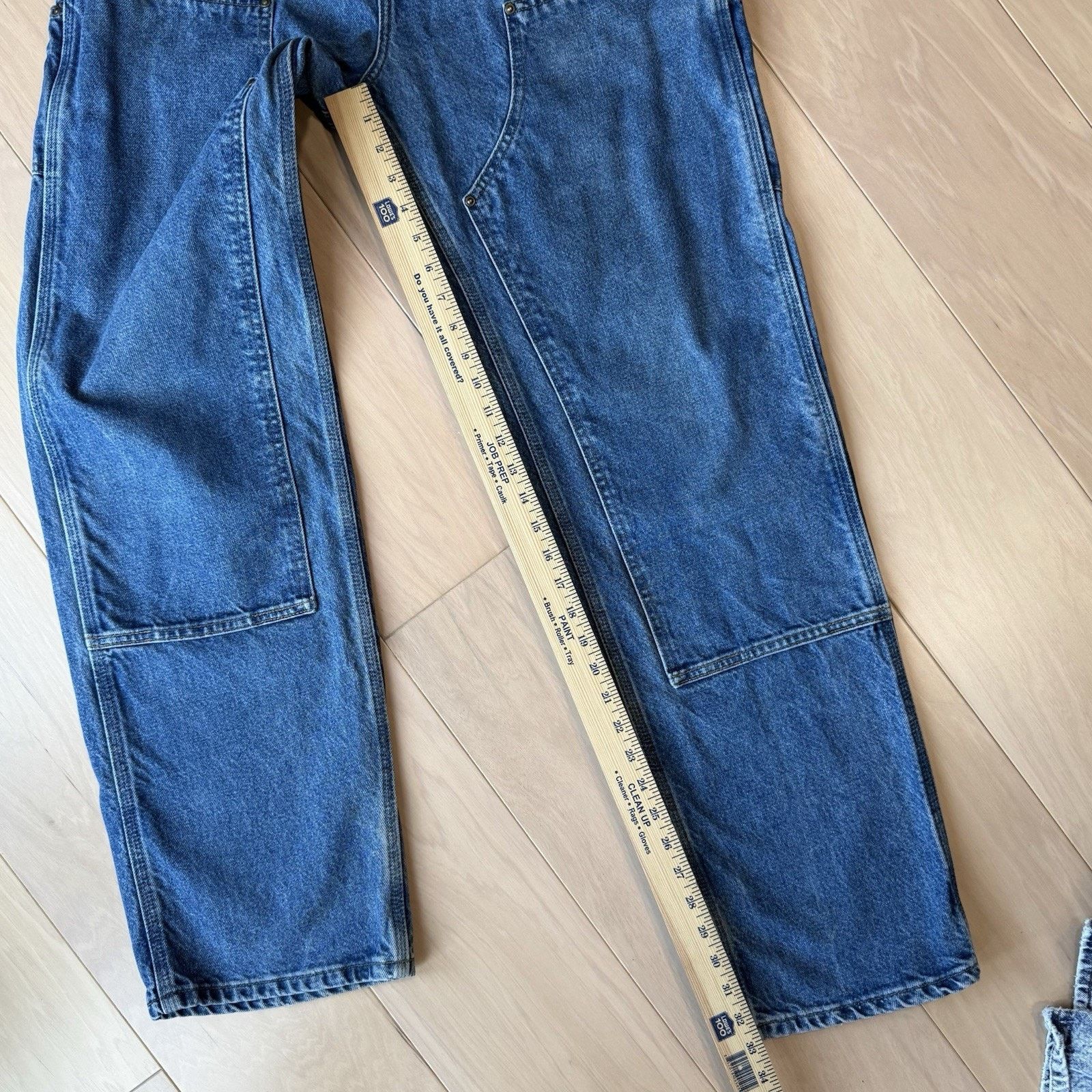 Carhartt Vintage Carhartt Double Knee Pants 31 Blue Denim Straight Size US 31 - 7 Thumbnail