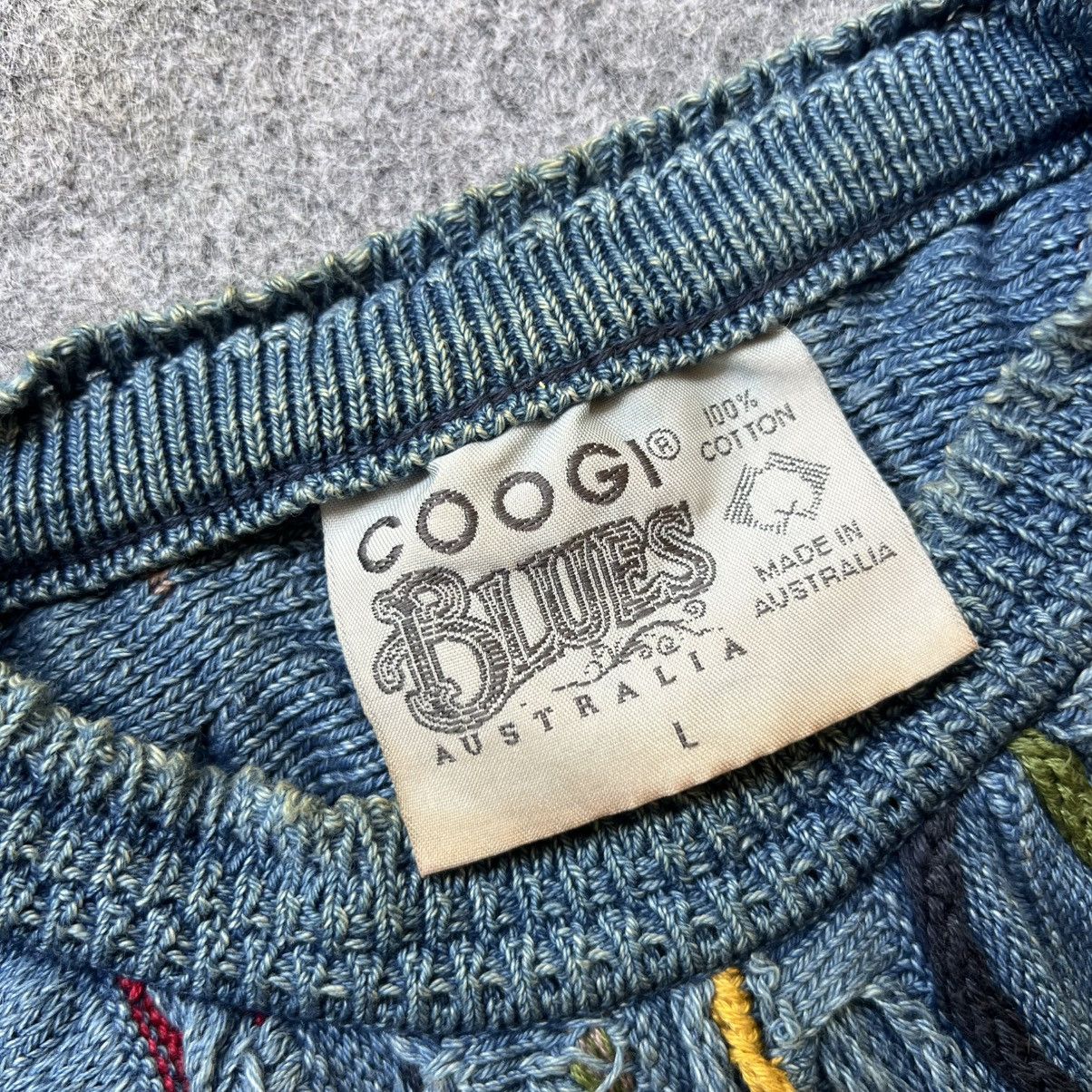 Coogi × Vintage Crazy Vintage Coogi Blues 3D Cable Knit Sweater Size US L / EU 52-54 / 3 - 3 Thumbnail