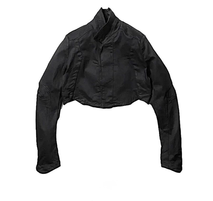 Julius Julius Goth_ik Cowl Neck Denim Jacket | Grailed
