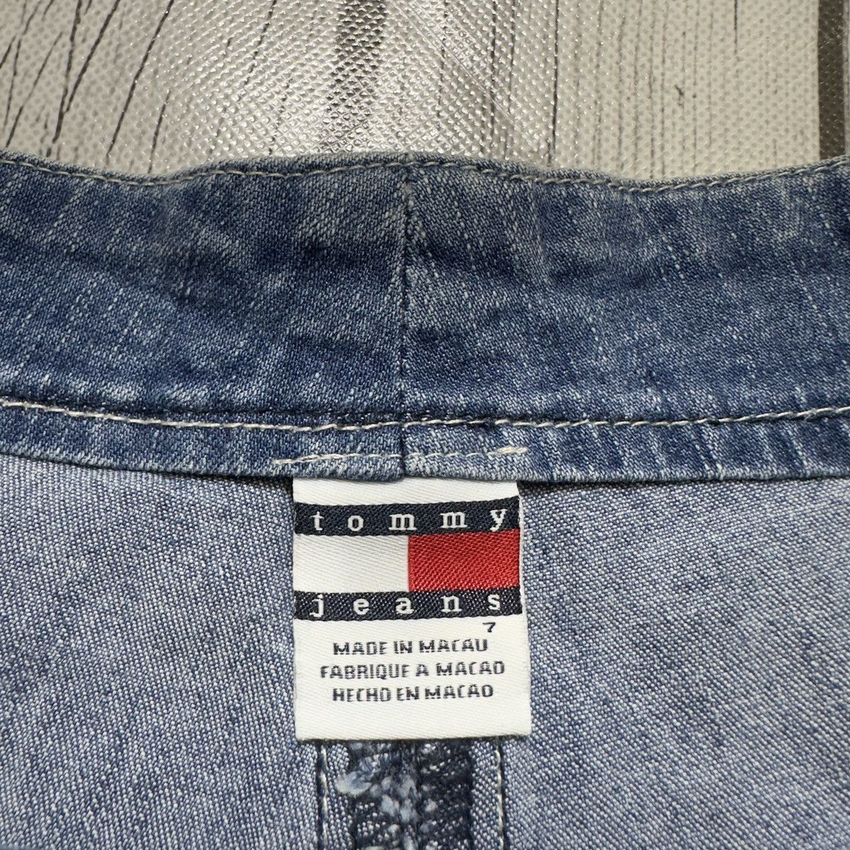 Tommy Hilfiger × Tommy Jeans × Vintage Vintage Tommy Jeans micro shorts Size 30" / US 8 / IT 44 - 4 Thumbnail