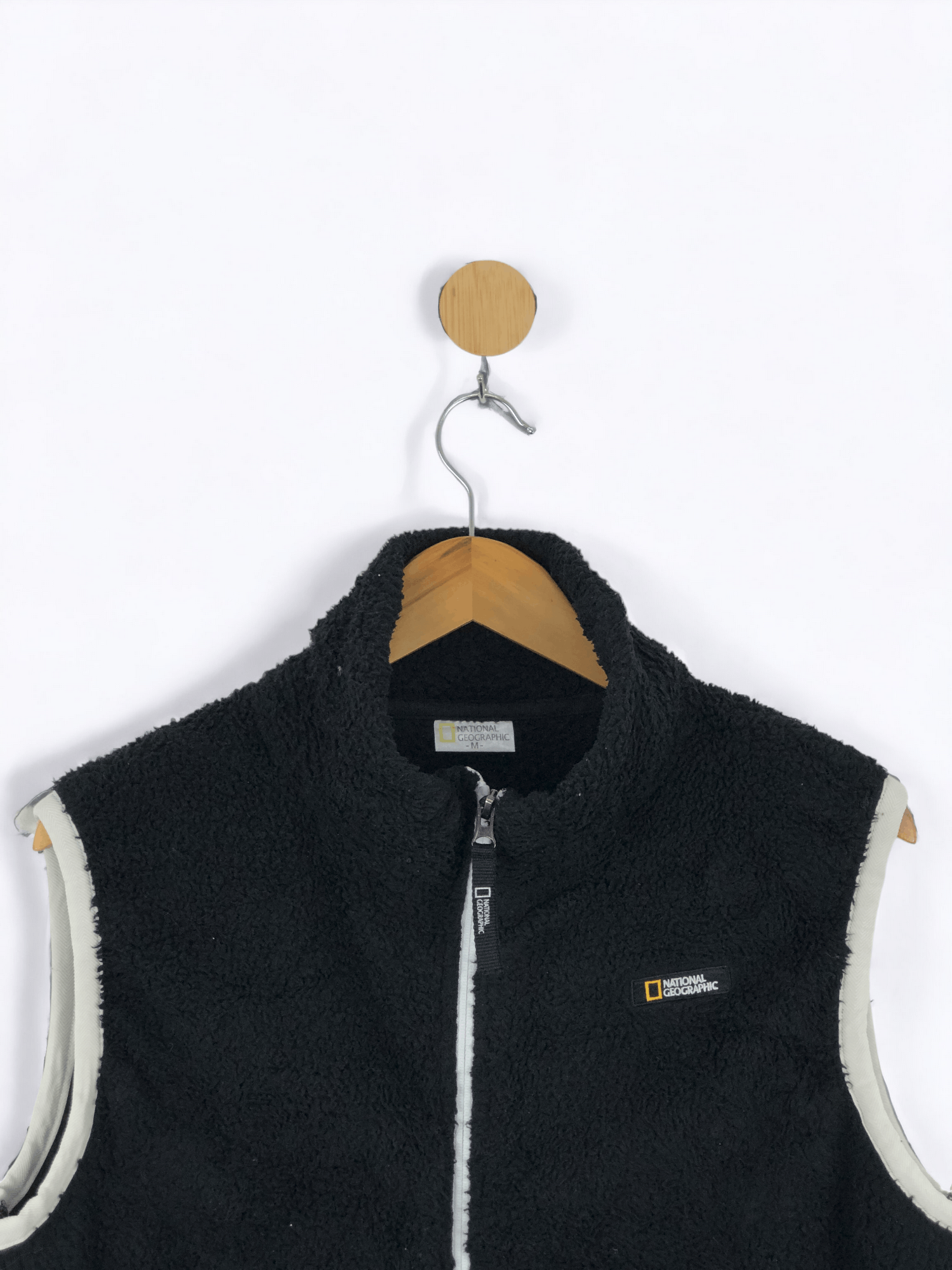 Other Vintage National Geographic Fleece Zipper Up Vest JA0007 Size US M / EU 48-50 / 2 - 2 Thumbnail
