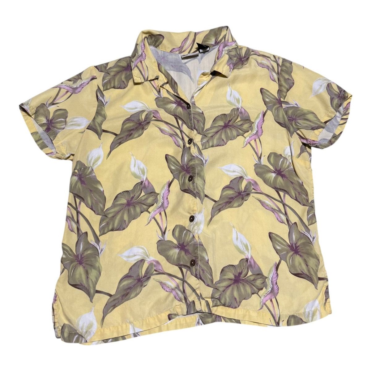 Patagonia Pataloha Patagonia Lyocell Floral Hawaiian Shirt Women's 12 Size XL / US 12-14 / IT 48-50 - 1 Thumbnail