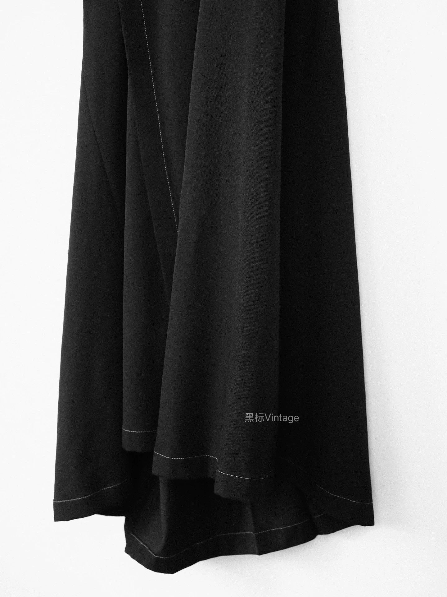 Yohji Yamamoto Yohji Yamamoto 21AW Wool Asym Pleat Pinafore Size S / US 4 / IT 40 - 6 Thumbnail