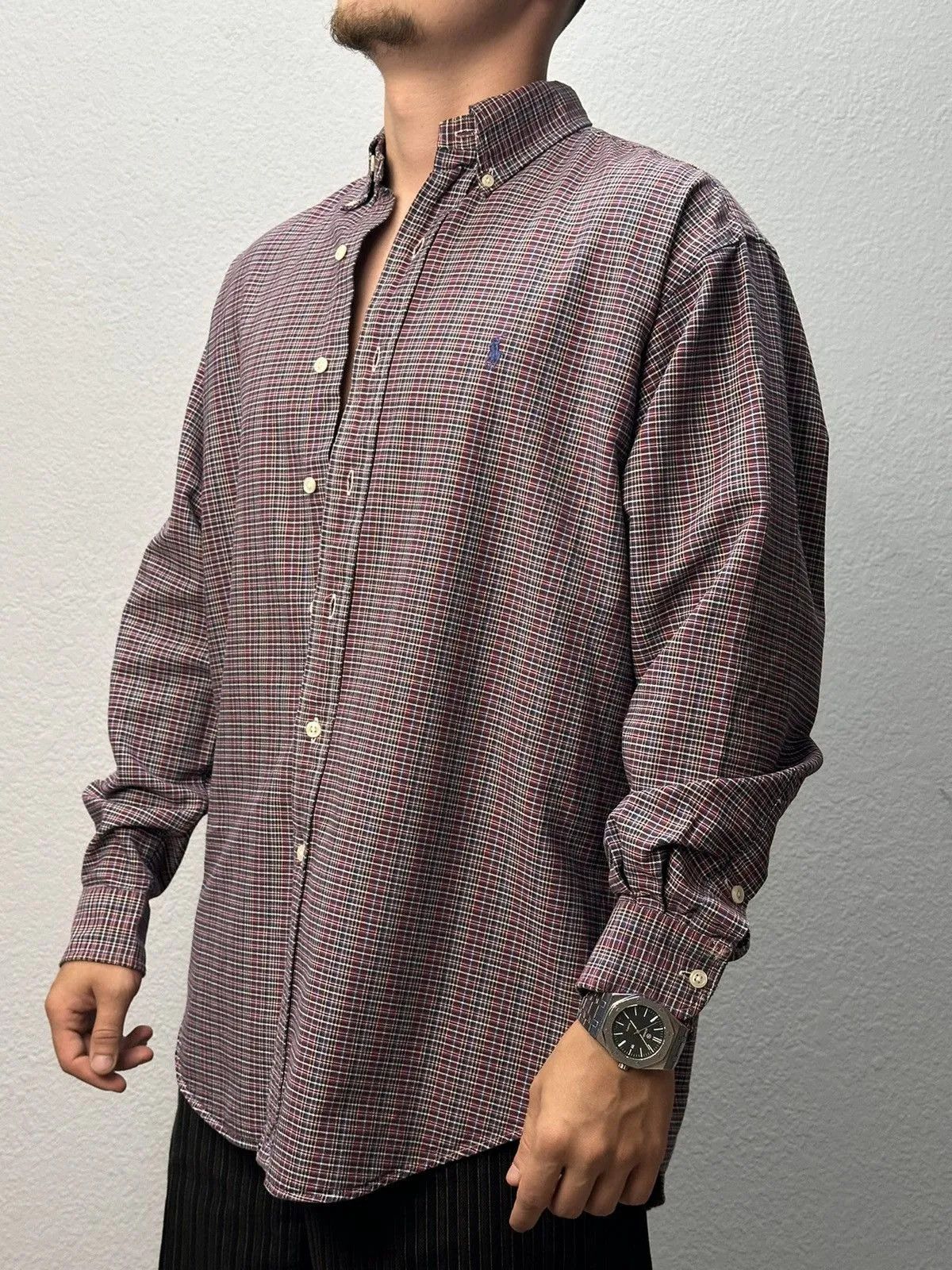 Polo Ralph Lauren Vintage Polo Ralph Lauren Double RRL Purple Label Shirt Y2K Size US M / EU 48-50 / 2 - 2 Thumbnail