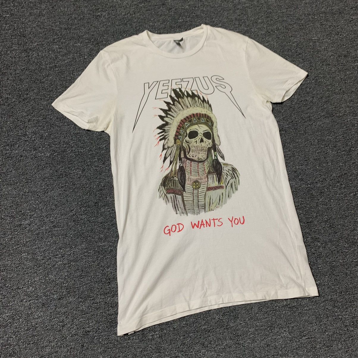 Asos × Band Tees Kanye West X Asos Yeezus US Tour god wants you t shirt Size US S / EU 44-46 / 1 - 2 Thumbnail